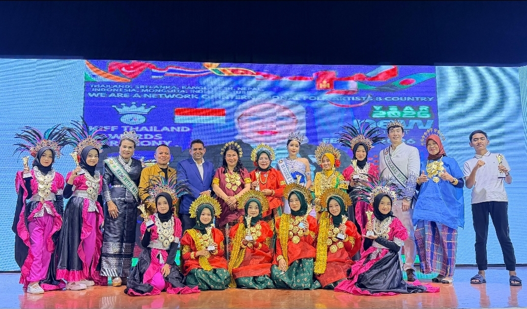 Tarian “Siporennu” MTsN 1 Makassar Raih Penghargaan International di Thailand