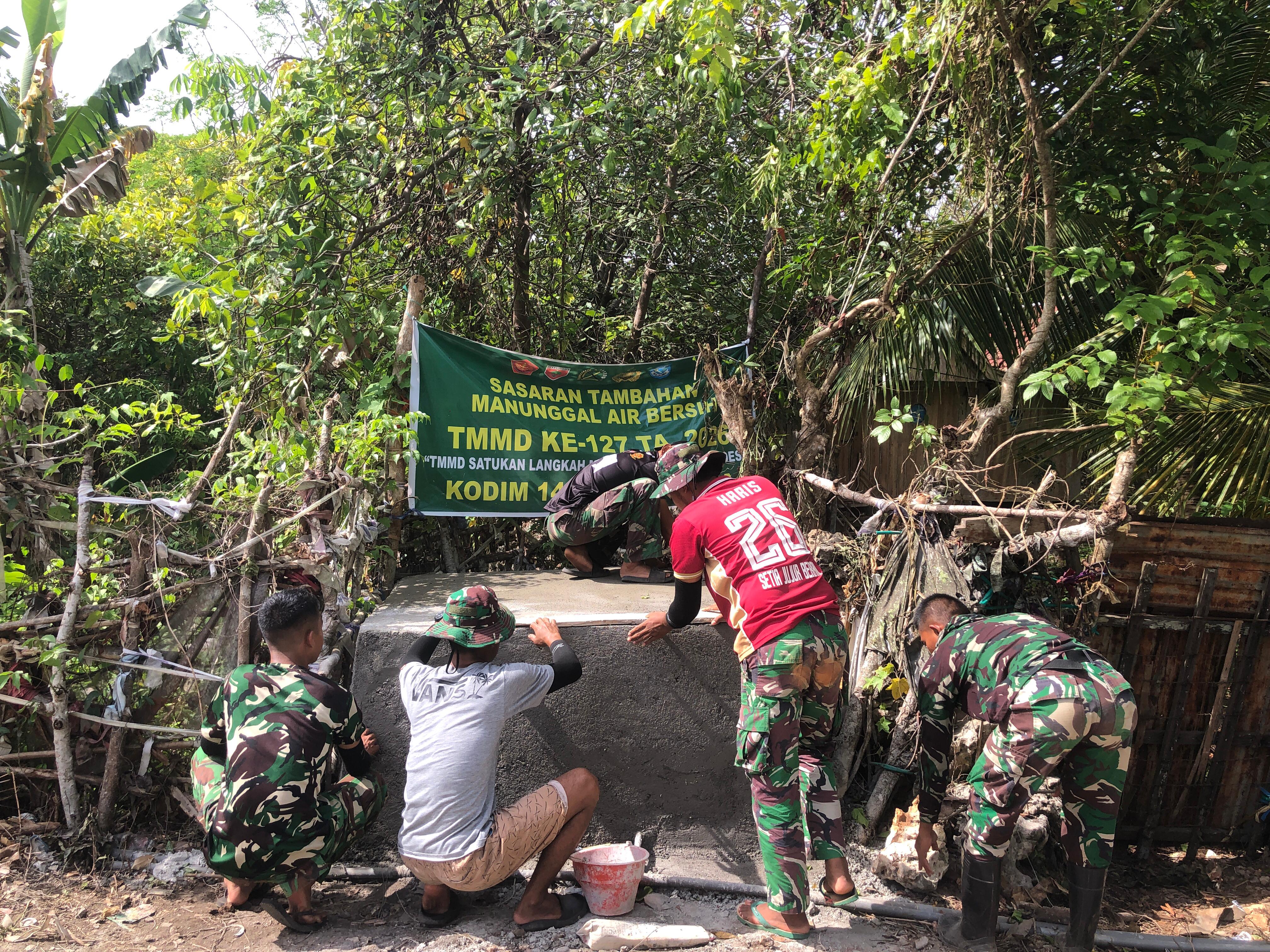 Semangat Satgas TMMD ke-127 tak Surut di Bulan Suci Ramadan, Pekerjaan Digenjot Sesuai Target