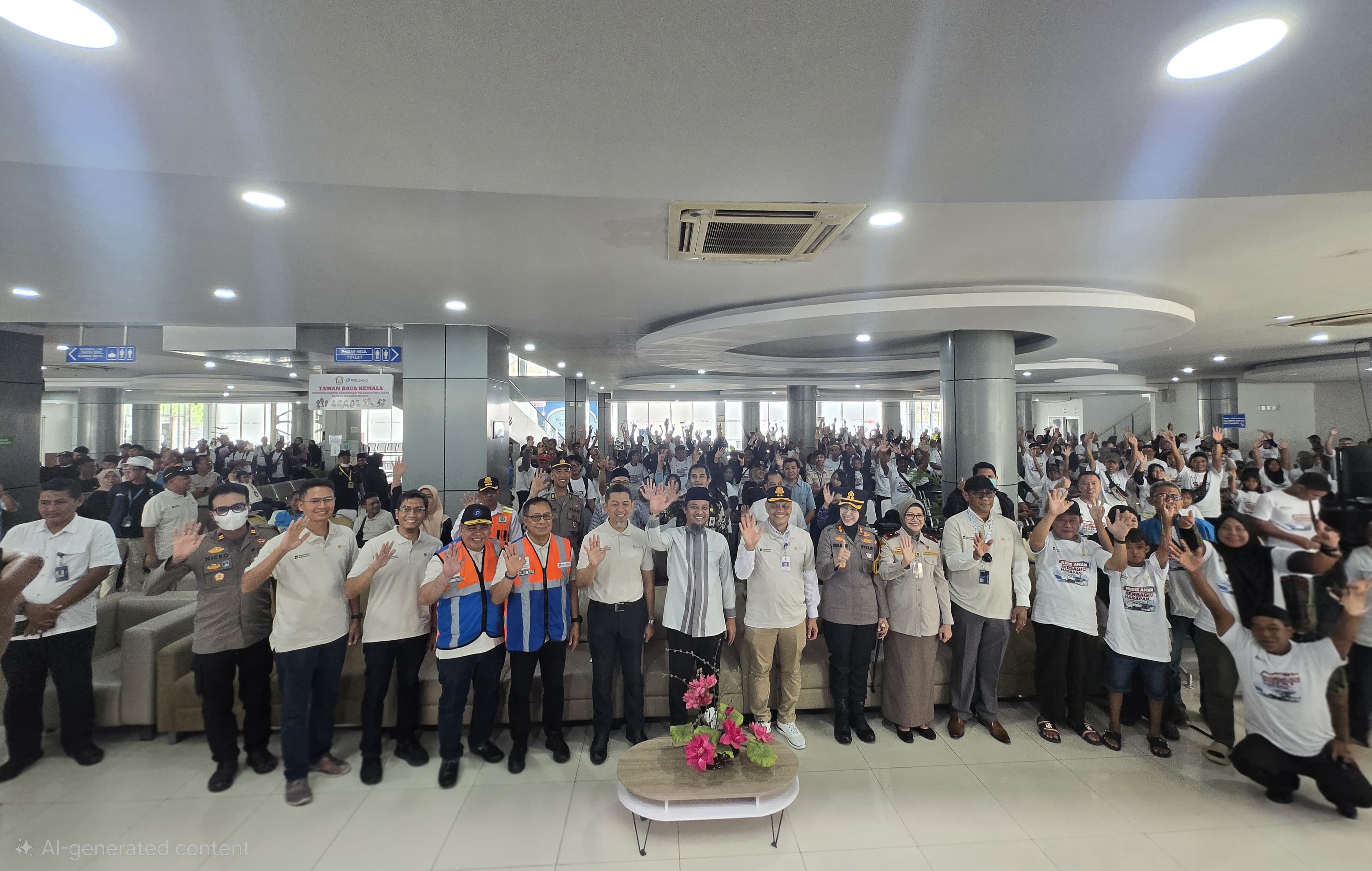Program Mudik Gratis Aman Sampai Tujuan, PLN Berangkatkan 500 Pemudik dari Makassar