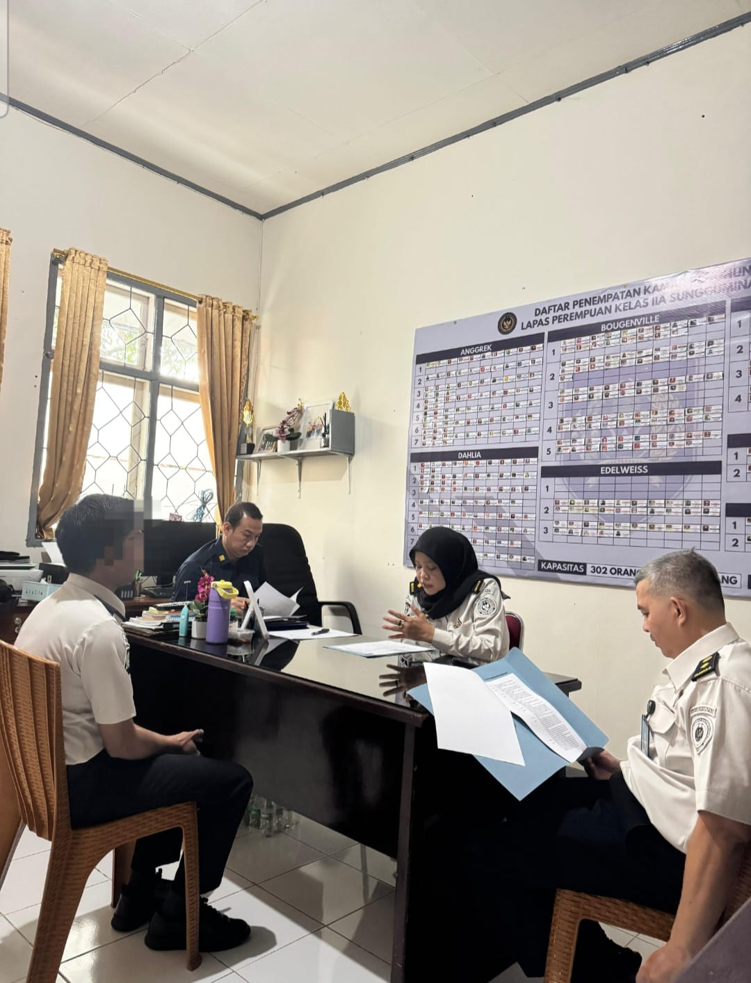 Tindaklanjuti Aduan Publik, Kanwil Ditjen PAS Sulsel Monitoring Lapas Perempuan Sungguminasa