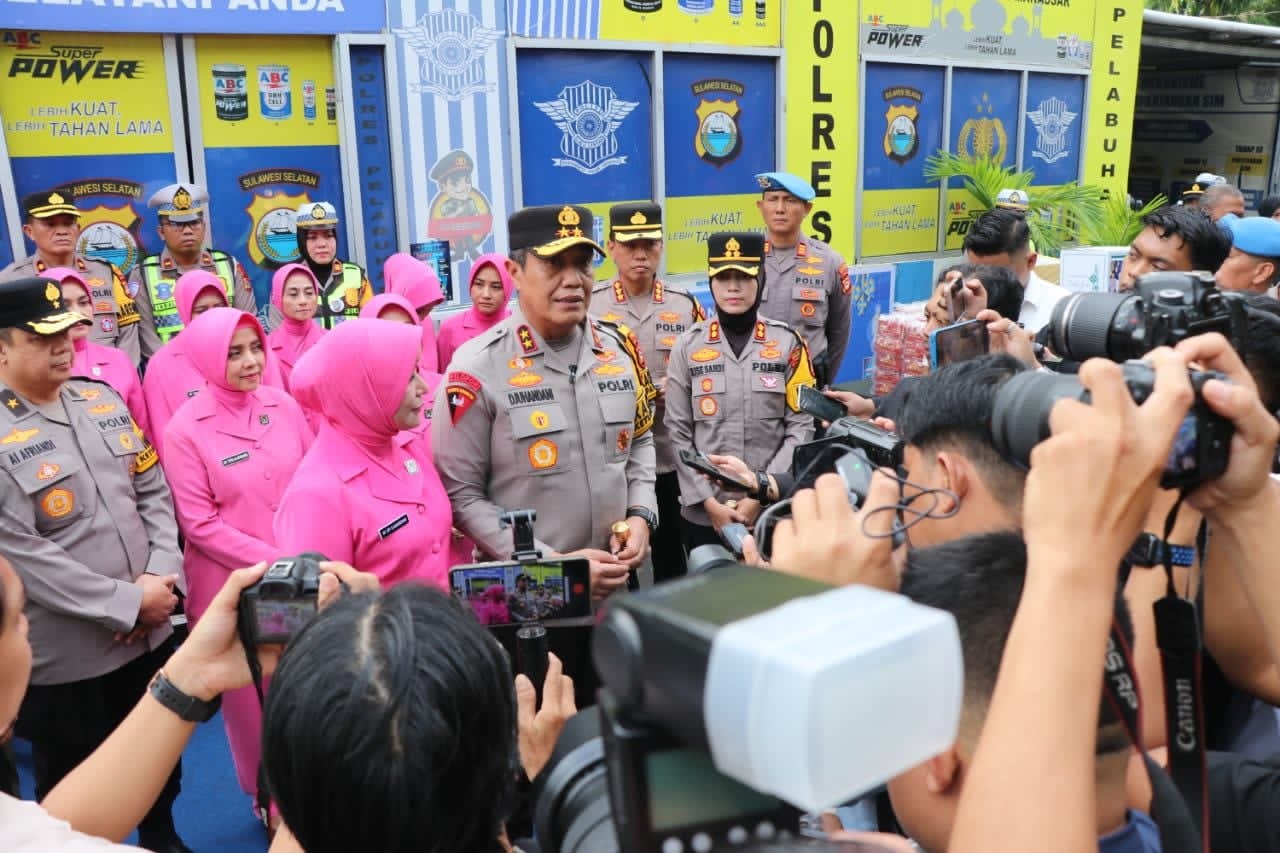 IMG-20260320-WA0042 Kapolda Sulsel Kunjungi Pospam Ops Ketupat 2026, Kapolres AKBP Rise Pastikan Pengamanan Maksimal
