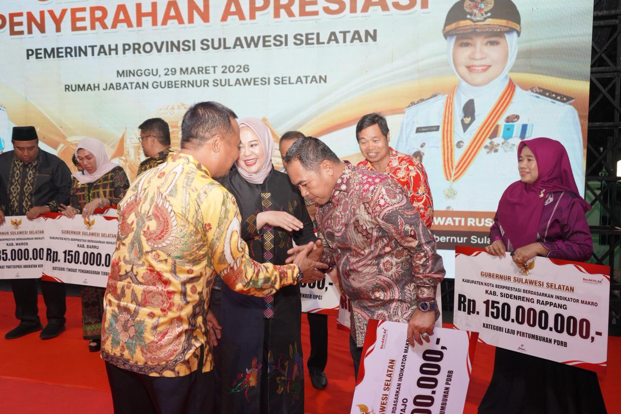 Wajo Kembali Mendapat Apresiasi dari Pemerintah Sulsel