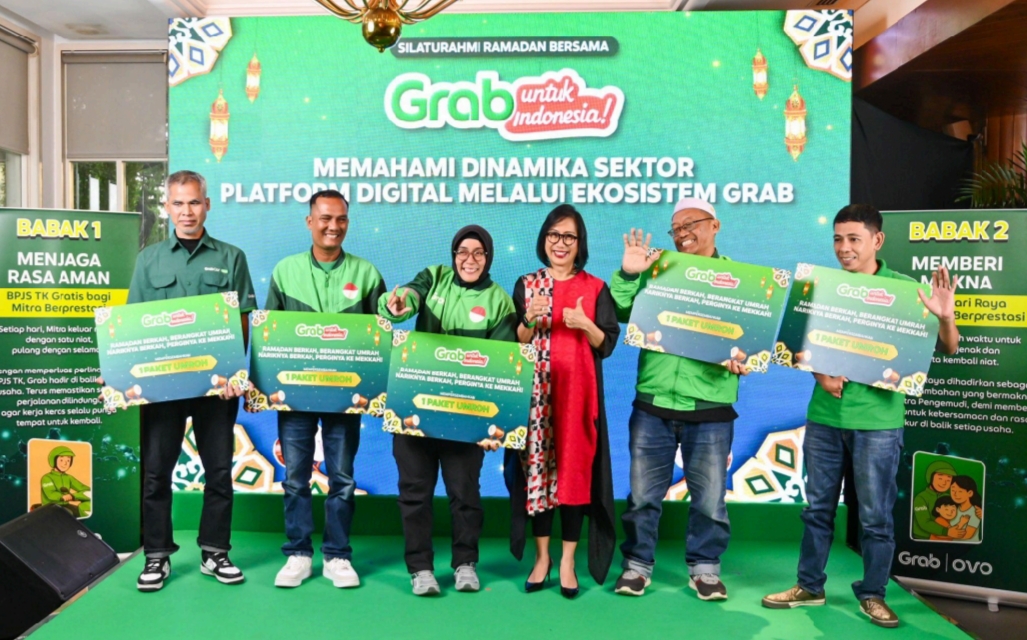 Oplus_131072 Di Balik Ekosistem On-Demand Grab: Fleksibilitas Jadi Pilar Penghasilan Jutaan Mitra