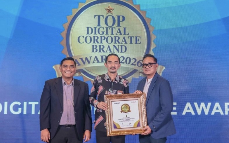 Perkuat Reputasi Digital, Bank Sulselbar Raih Top Digital Corporate Brand Award 2026