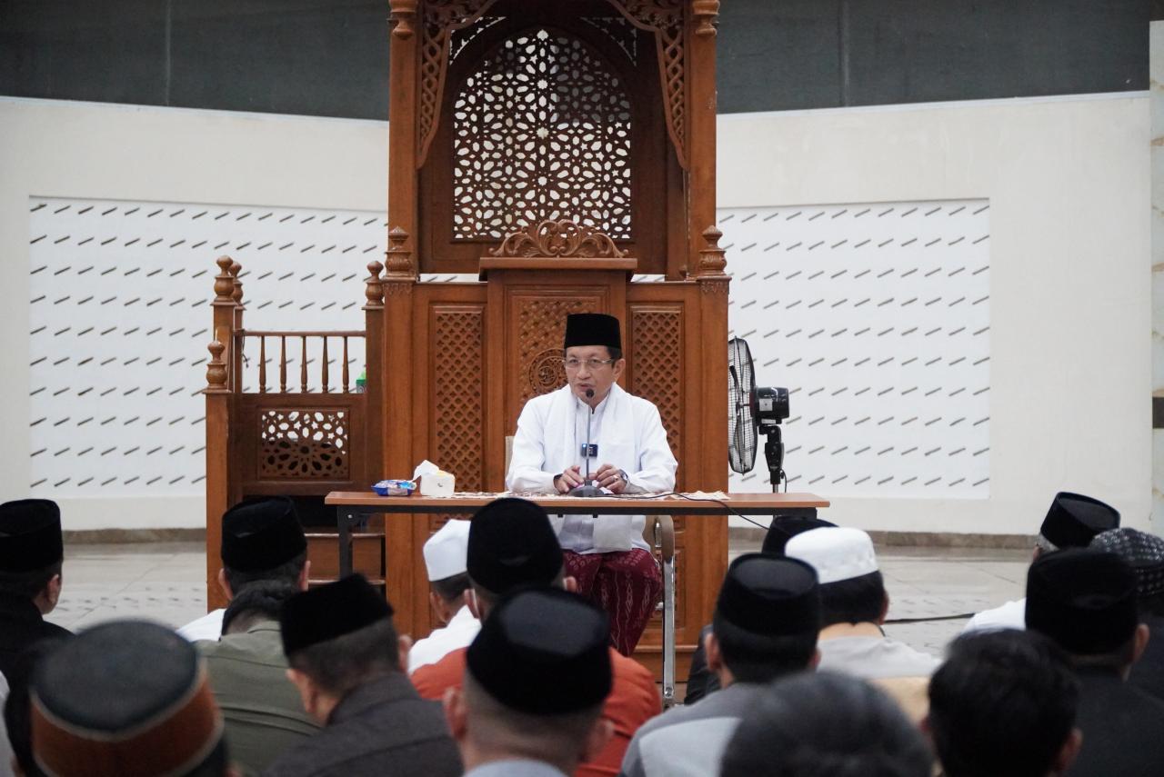 Pimpin Pengajian Akbar di UIN Alauddin, Menag Ajak Kampus Bangun Ekosistem Energik dan Spiritual