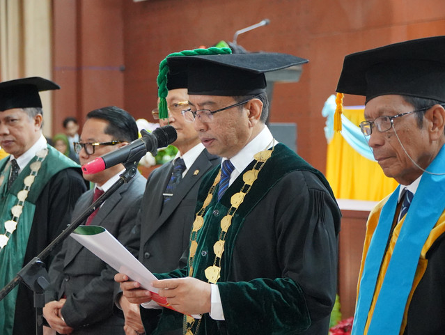 Menjadi Profesor Albatros: Pesan Filosofis Rektor pada Pengukuhan Tiga Guru Besar UIN Alauddin