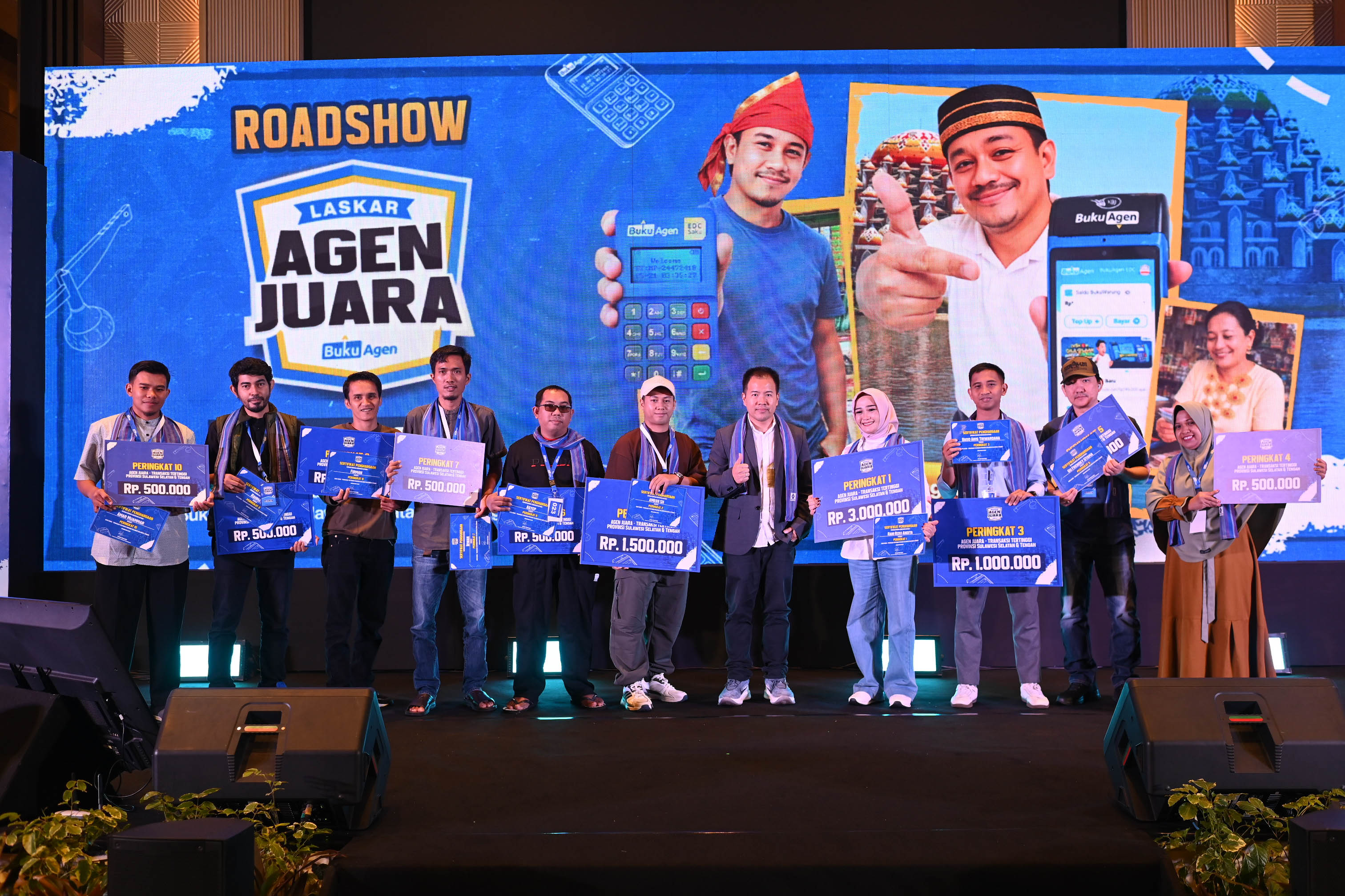 Ratusan Pelaku Usaha Mikro Sulsel–Sulteng Ikuti BukuAgen Roadshow 2026 di Makassar