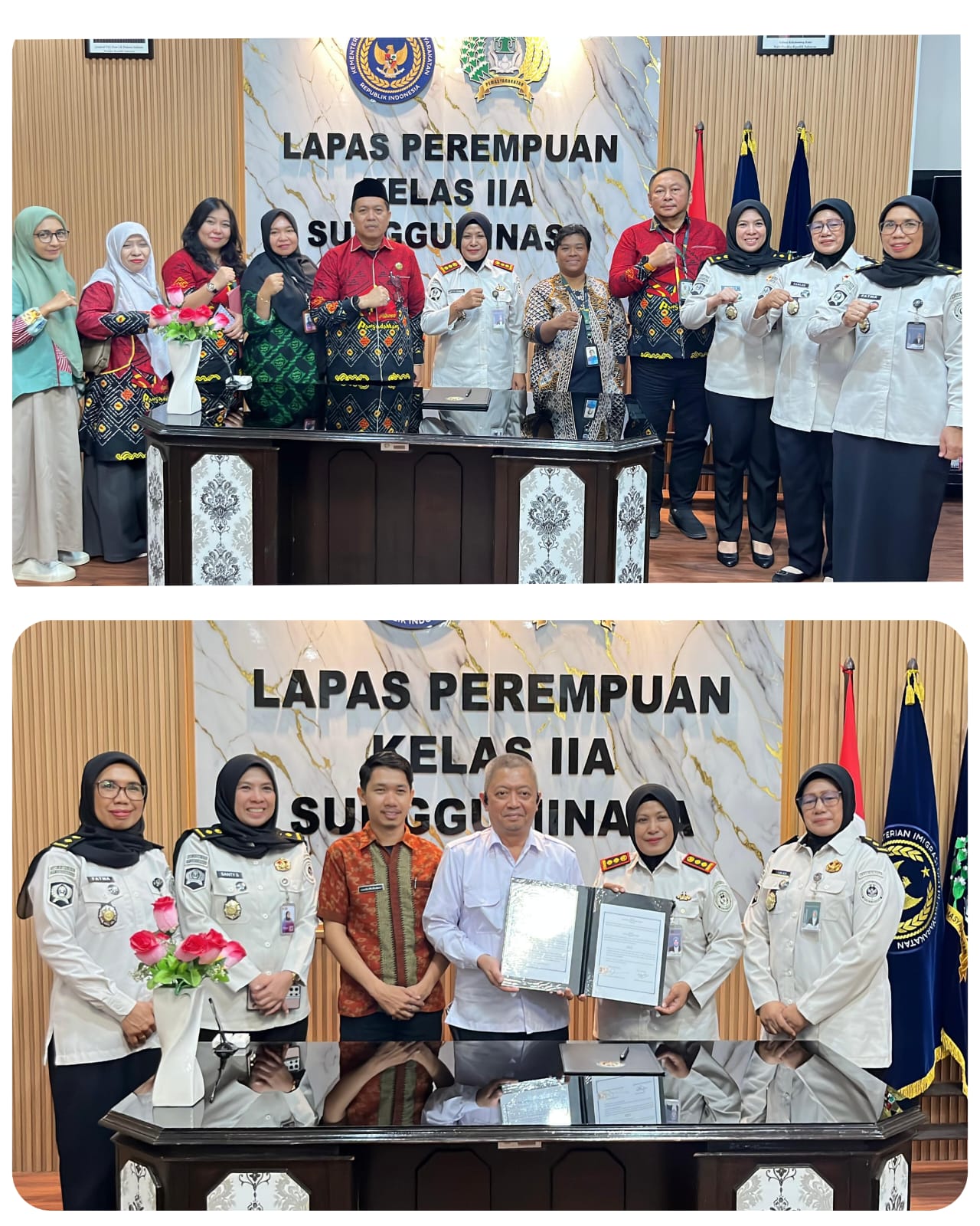 Perkuat Pembinaan Keagamaan dan Rehabilitasi, Lapas Perempuan Sungguminasa Gandeng Kemenag Gowa dan IKAI