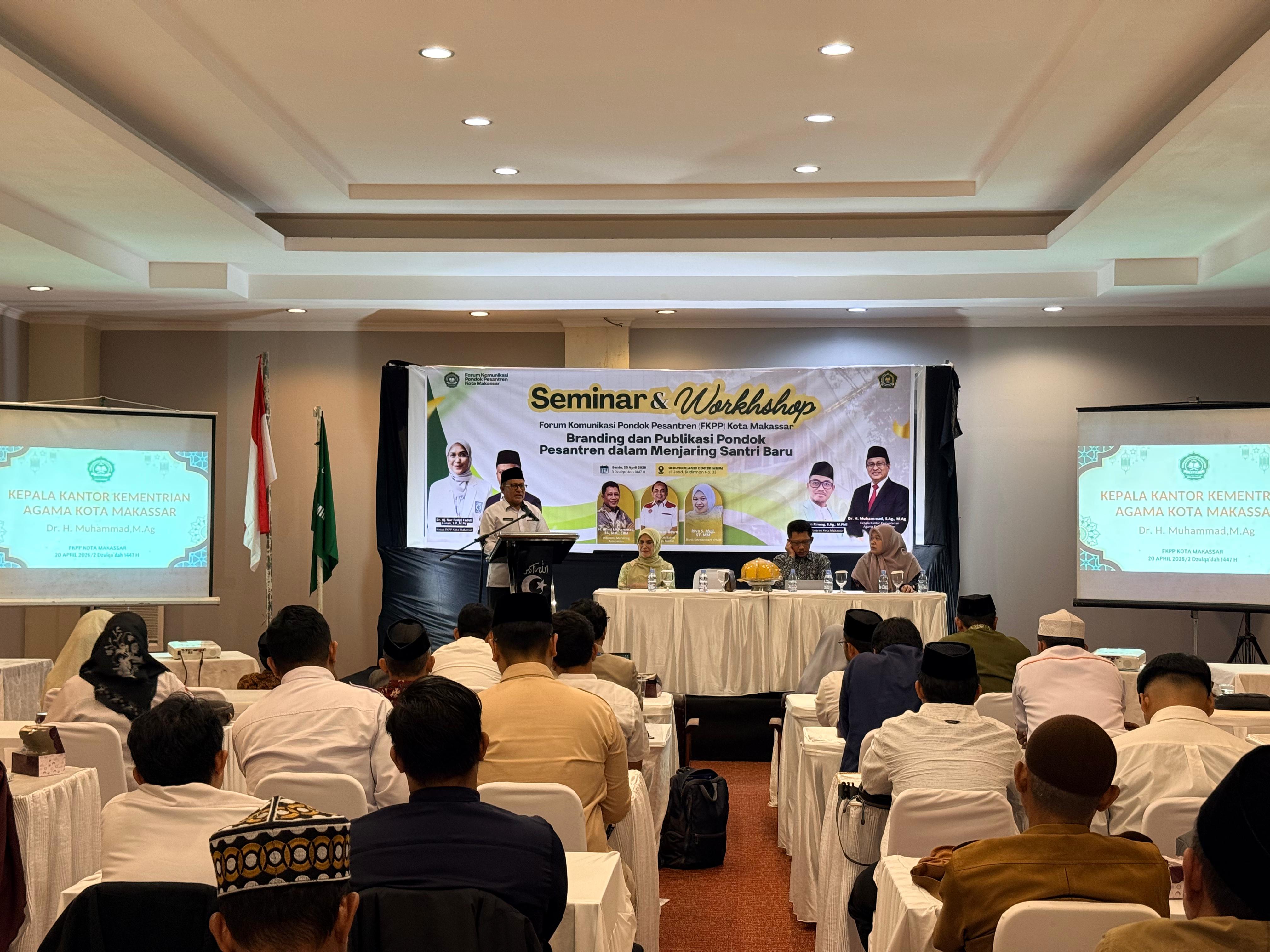 Bekali Ilmu Branding dan Publikasi, FKPP Makassar Ajak Pesantren Perkuat Media Sosial Era Digitalisasi