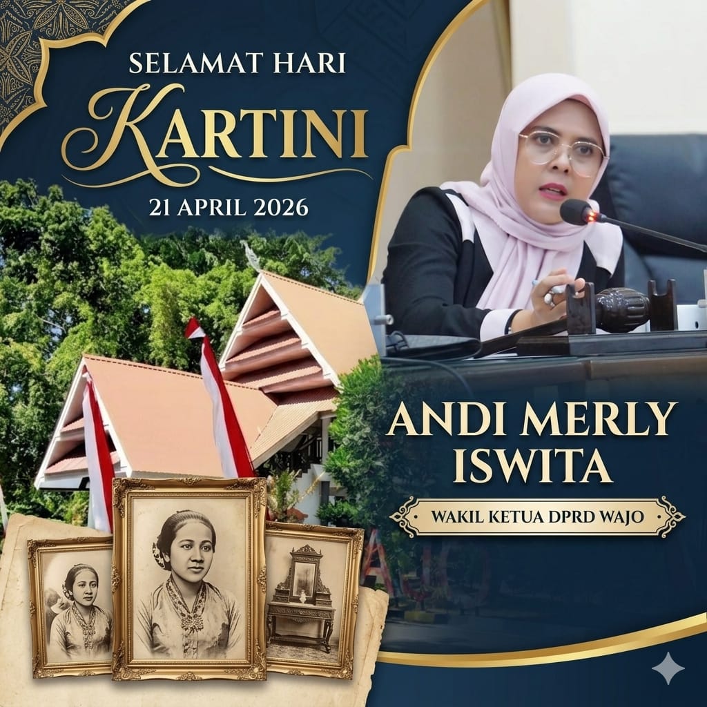 IMG-20260421-WA0129 Momentum Hari Kartini, Andi Merly Iswita Tekankan Pentingnya Pendidikan dan Kemandirian Perempuan di Wajo