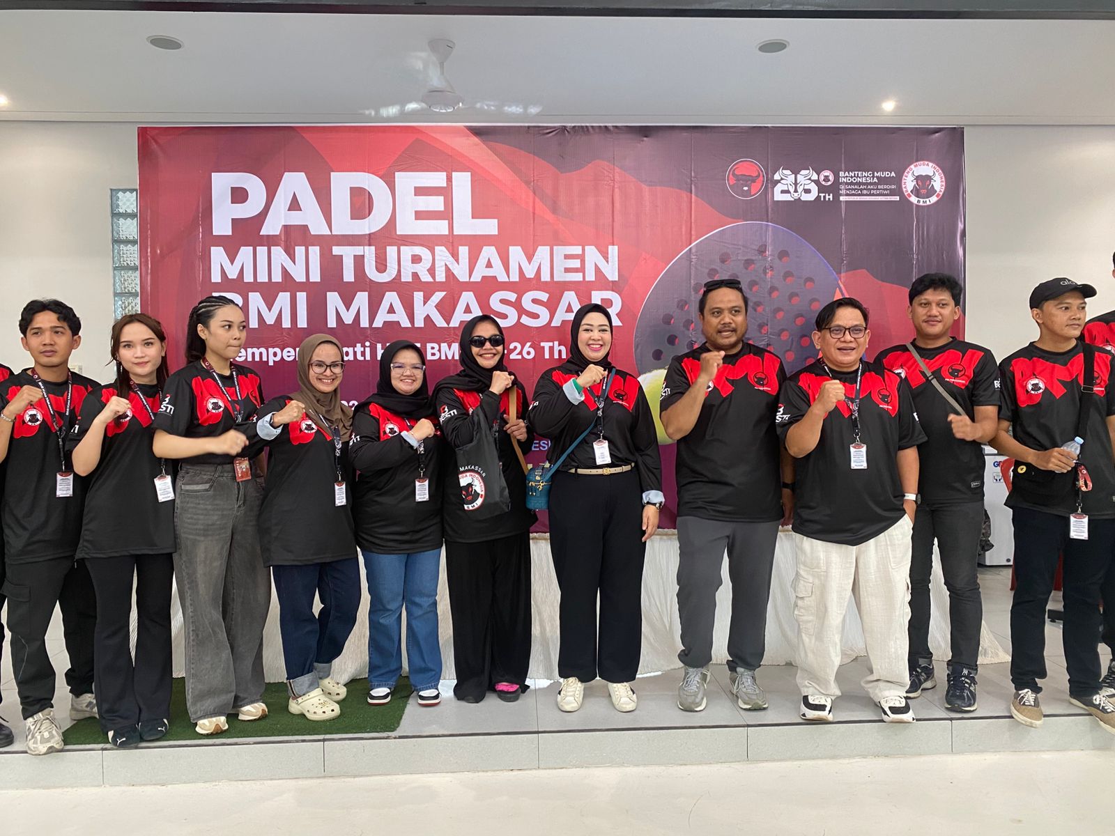 IMG-20260424-WA0026 Rangkaian HUT ke-26, BMI Makassar Gelar Mini Turnamen Padel