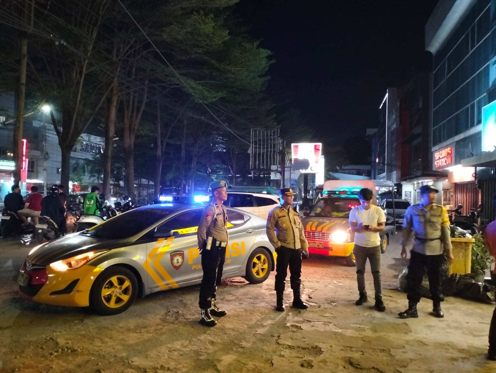 Polsek Wajo Tingkatkan Operasi KRYD, Antisipasi Curanmor, Miras dan Sajam