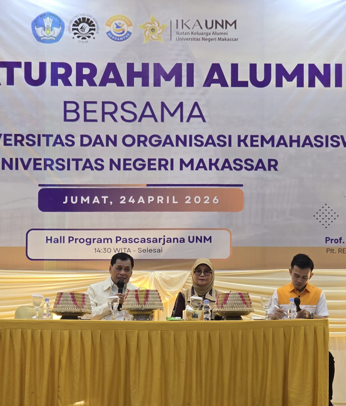 Silaturrahmi IKA UNM bersama Lembaga Kemahasiswaan UNM Bahas Arah Gerakan Mahasiswa dan Peran Alumni