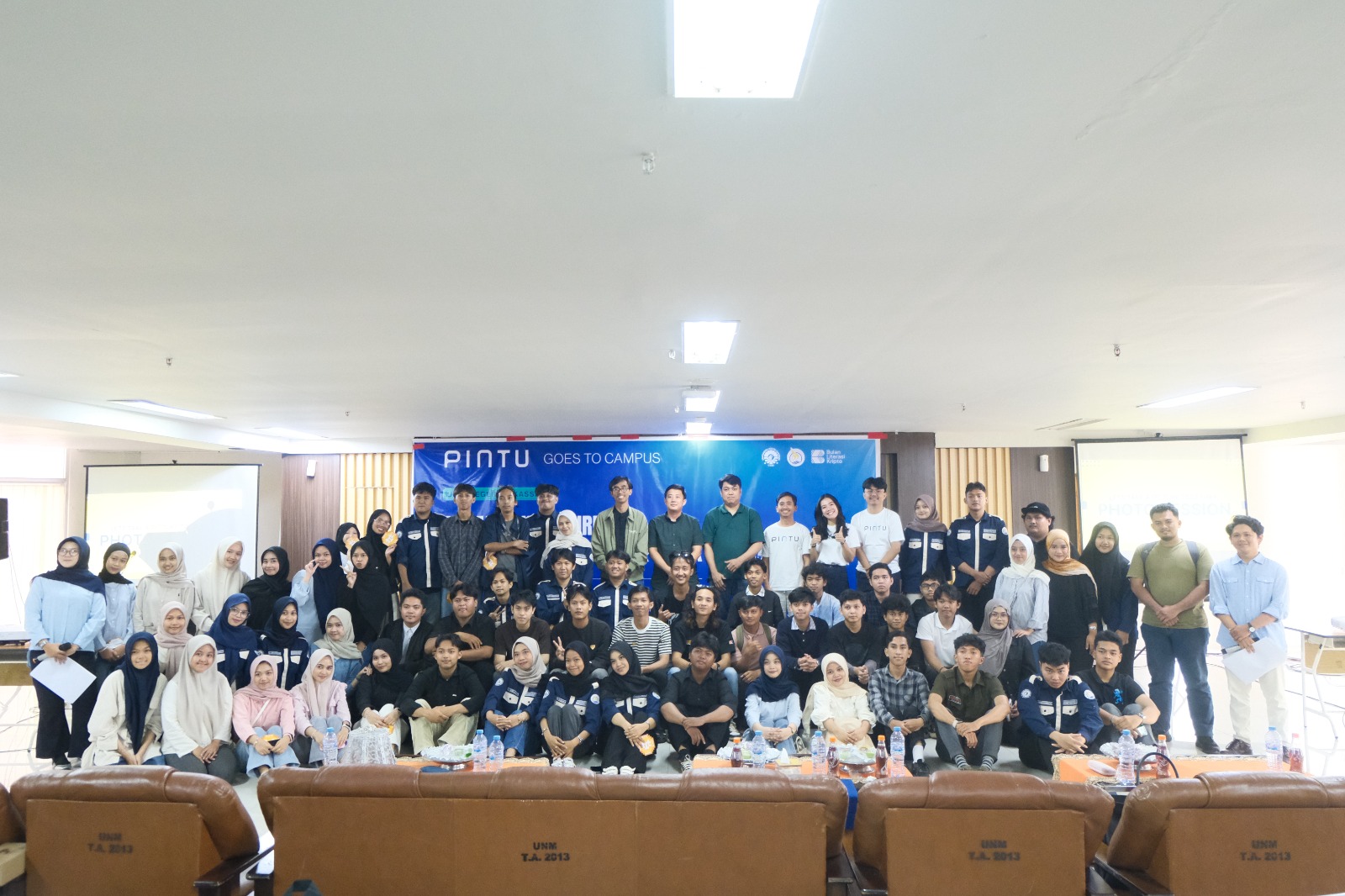 Pintu Goes to Campus Hadir Perdana di Universitas Negeri Makassar, Diskusi Aset Crypto dengan Himpunan Mahasiswa Bisnis Digital