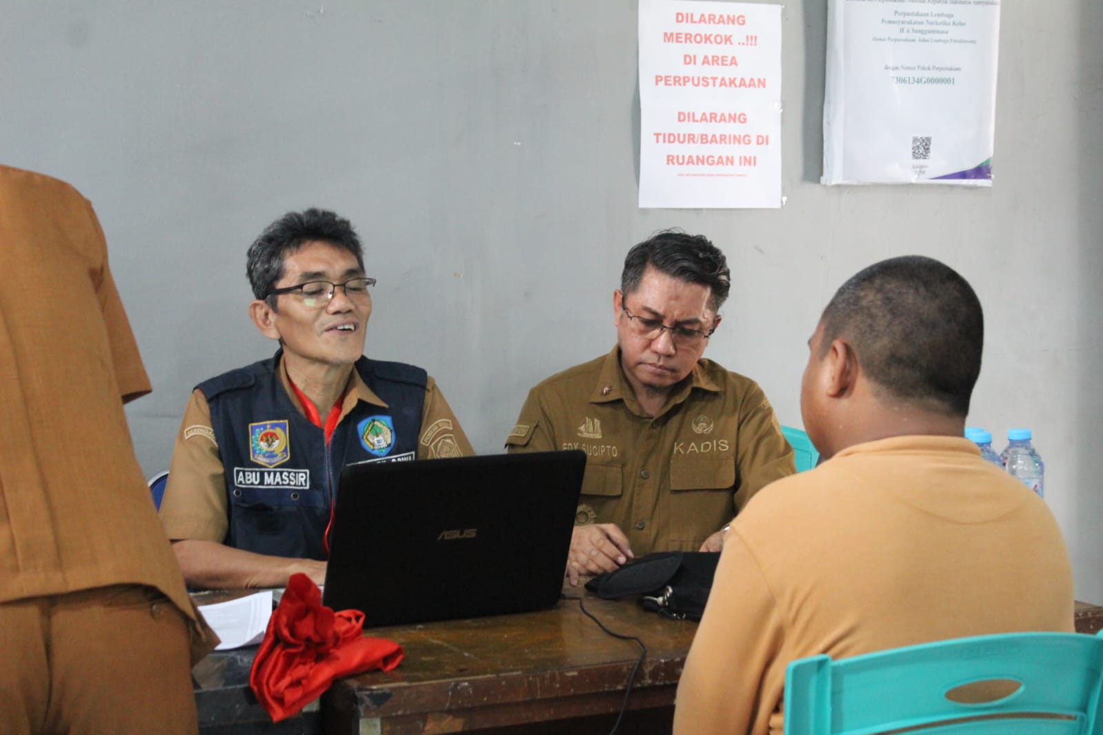 63 Warga Binaan Lapas Narkotika Sungguminasa Lakukan Perekaman E-KTP 