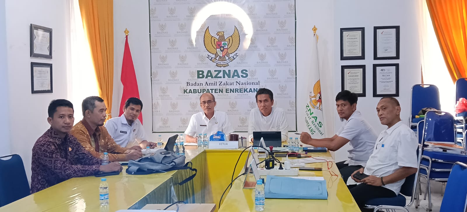 Verifikasi Berkas Calon Pimpinan Baznas Enrekang, 1 Orang Dinyatakan Tidak Lolos