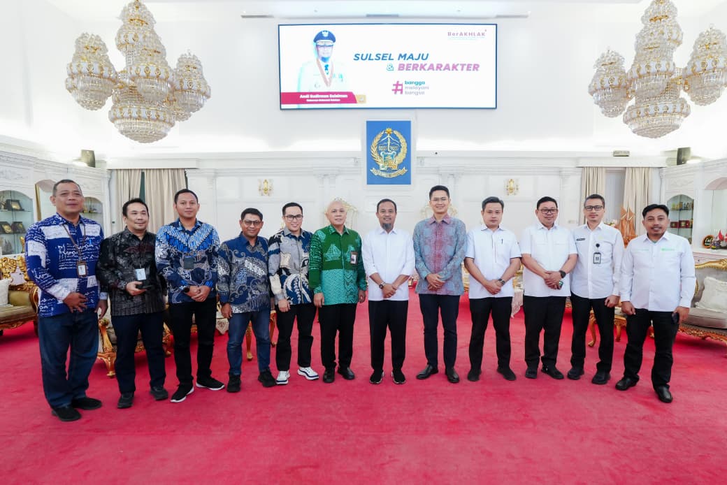 GM PLN UIP Sulawesi Temui Gubernur Sulsel 