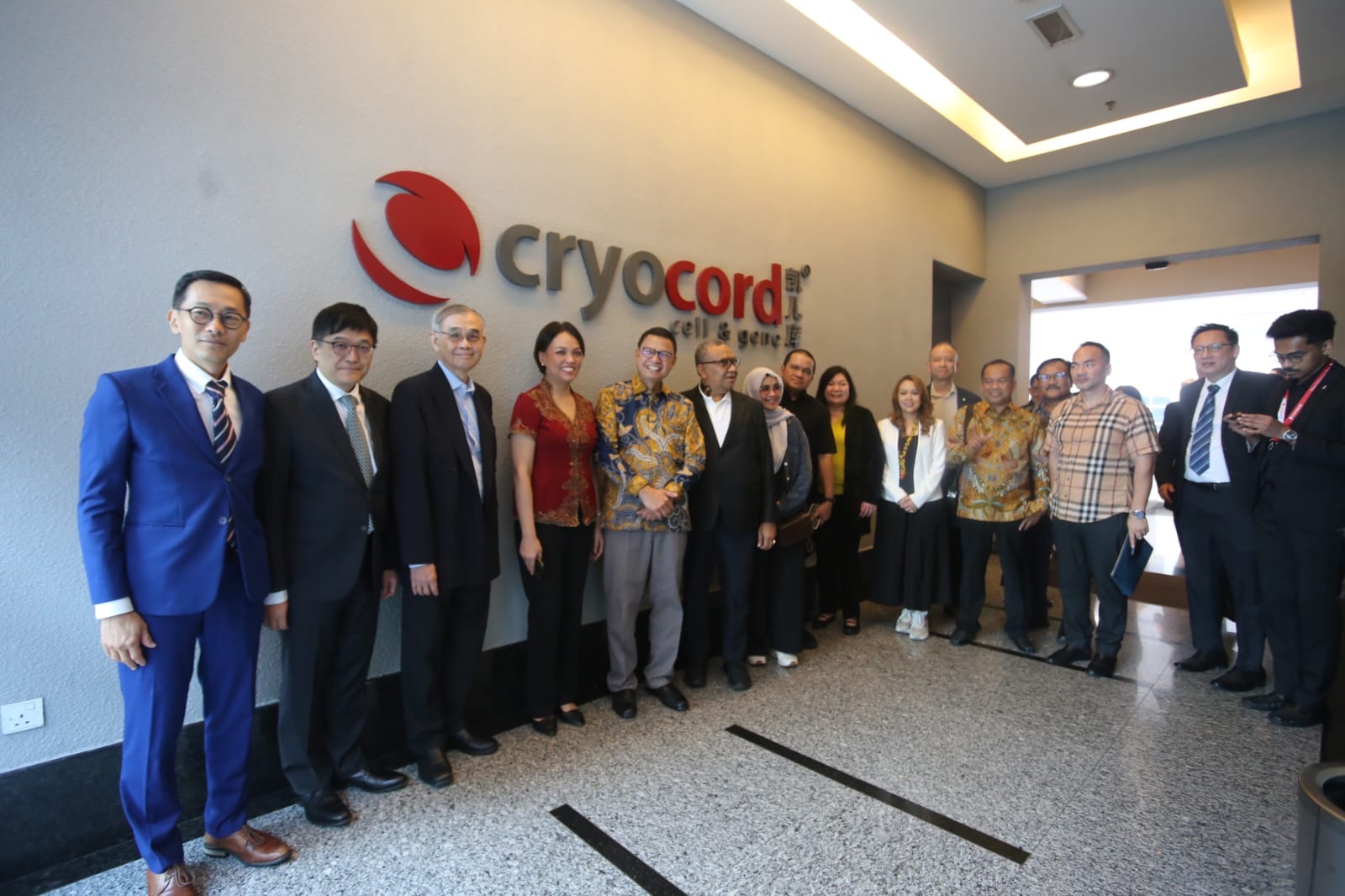 Taruna Ikrar Kunjungi Fasilitas cGMP CryoCord, Dorong Masa Depan Teknologi Sel dan Gen Global