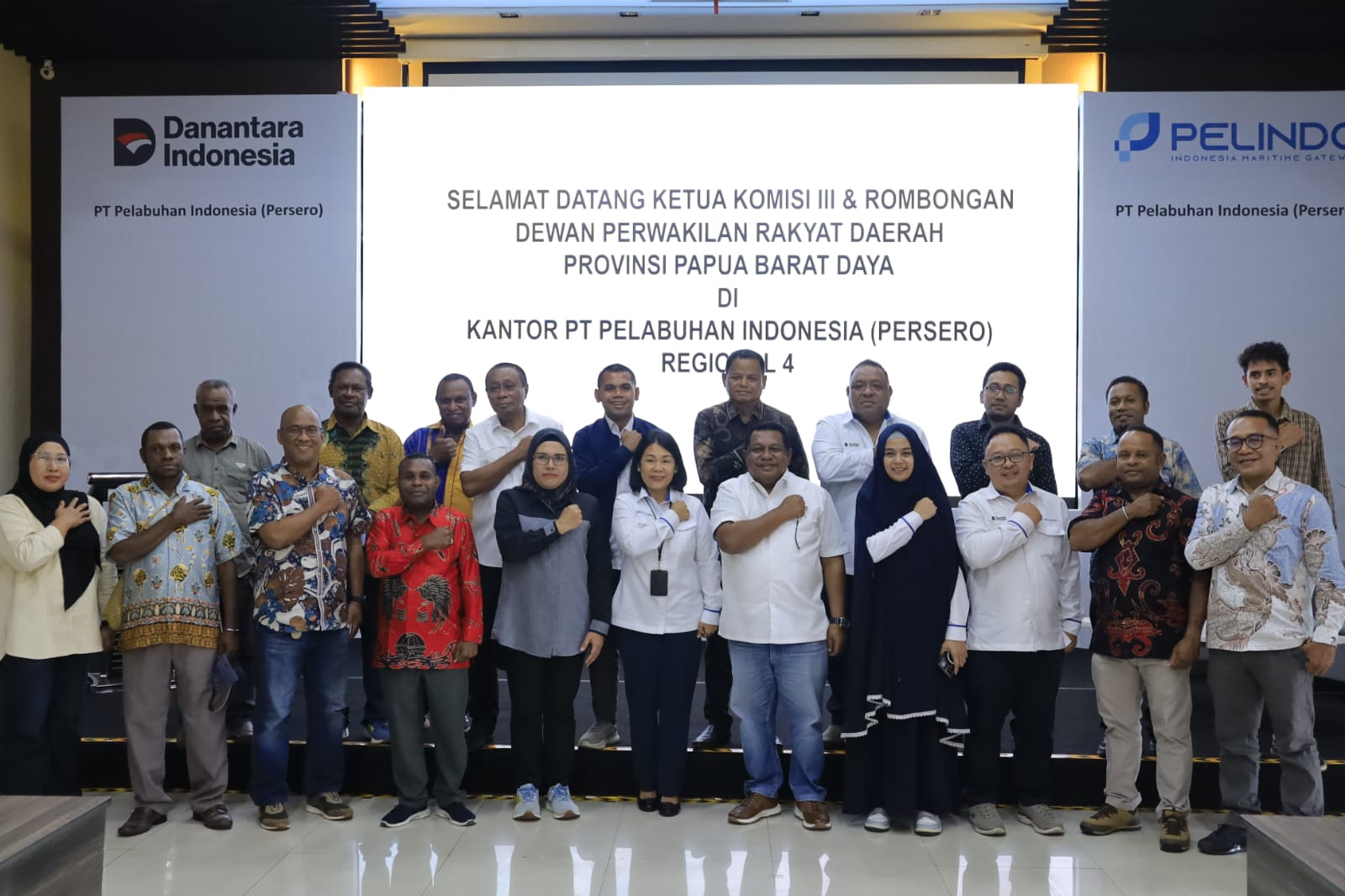 Sinergi Pelindo Regional 4 - DPRD, Dorong Pengembangan Pelabuhan Sorong