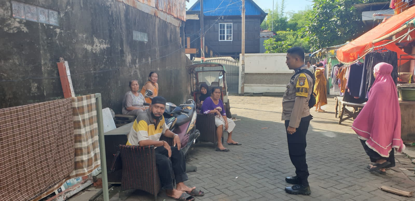 Bhabinkamtibmas Polres Pelabuhan Makassar Perkuat Peran Orang Tua Awasi Anak