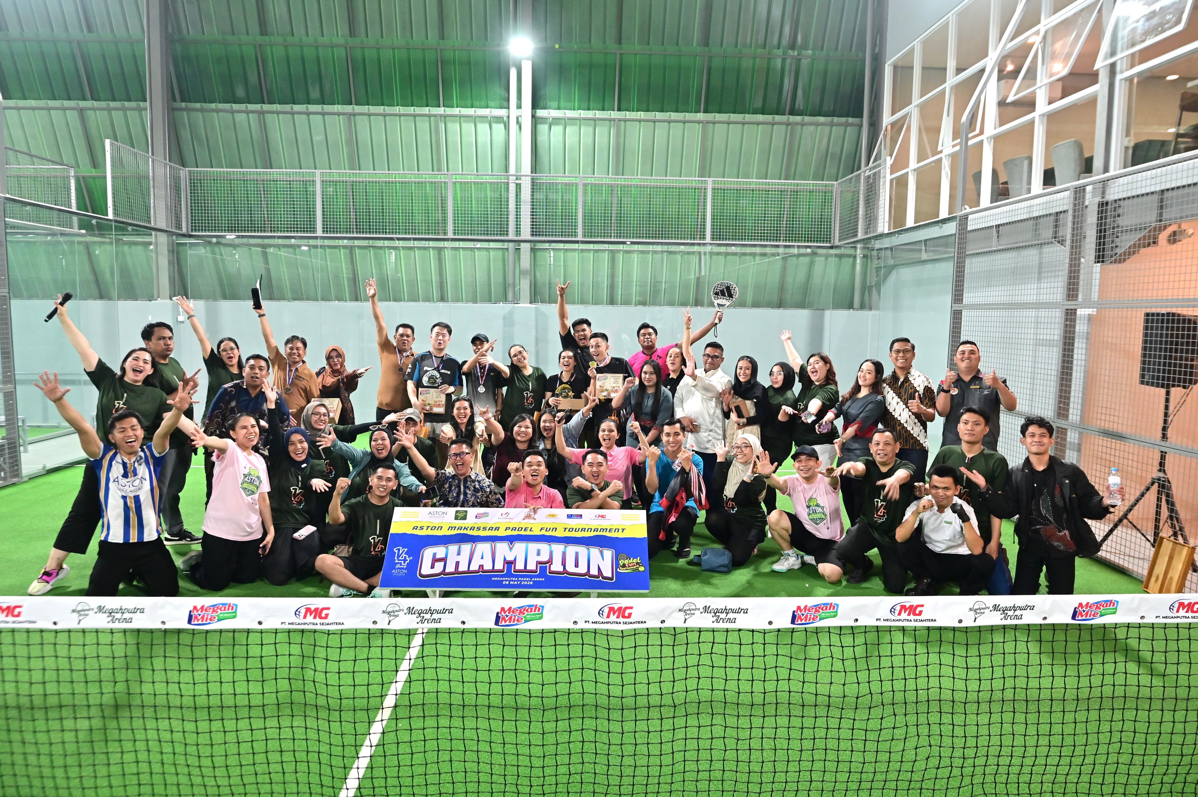 Aston Makassar Hotel & Convention Center Gelar Fun Padel Tournament