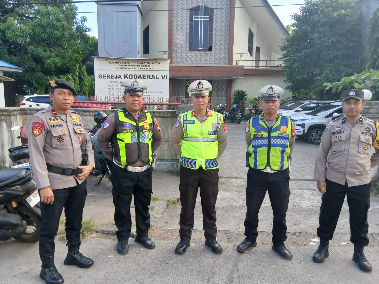IMG-20260515-WA0015 Dari Pengamanan Gereja hingga Atur Lalu Lintas, Polisi Pastikan Ibadah Kenaikan Yesus Kristus Berjalan Aman