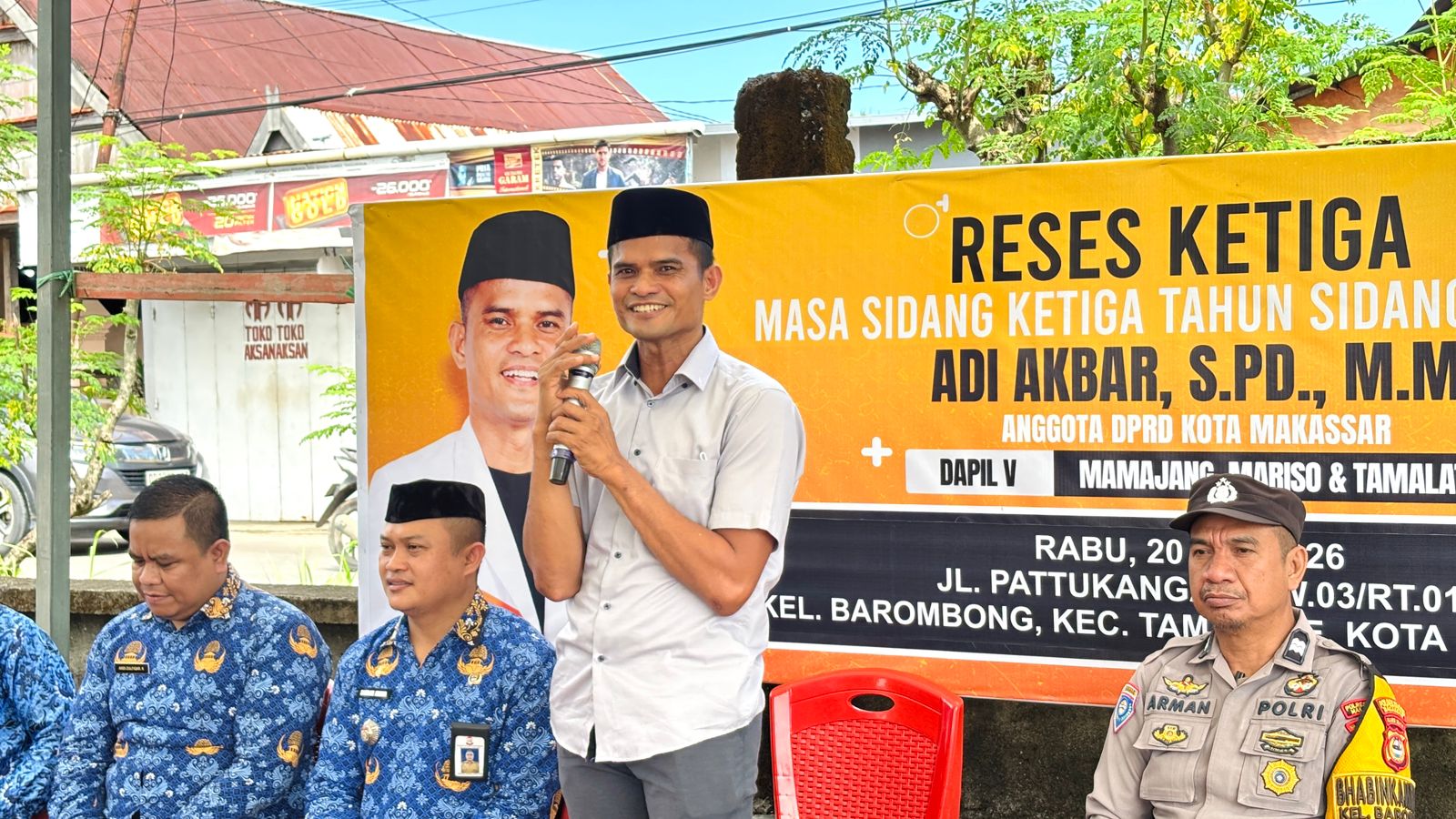 IMG-20260520-WA0003 Reses di Barombong, Adi Akbar Terima Keluhan Warga Soal Drainase dan Kenakalan Remaja