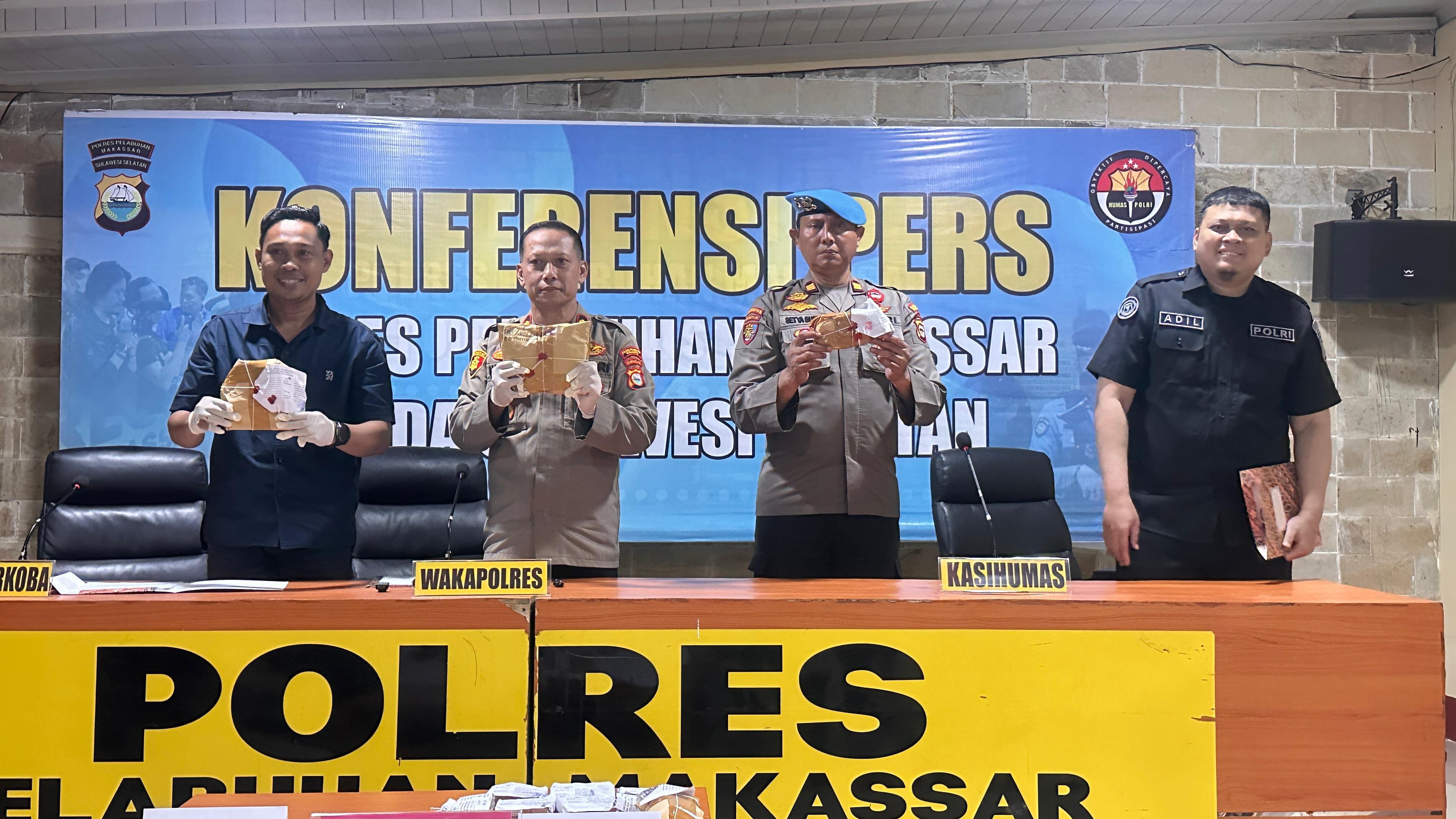 IMG-20260520-WA0037 Polres Pelabuhan Makassar Ungkap 79 Kasus Narkoba Selama Januari-April 2026, 126 Pelaku Ditangkap