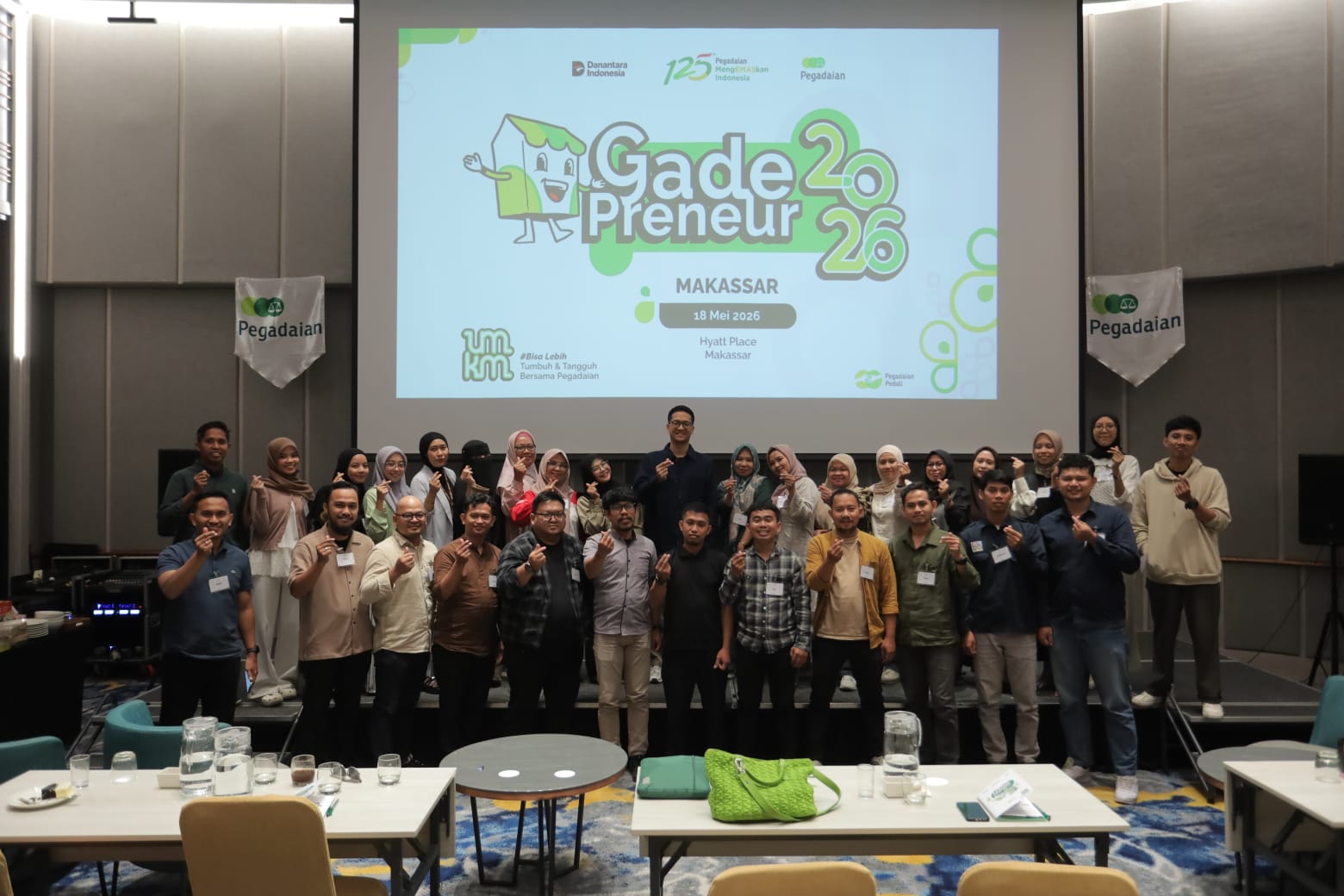 PT Pegadaian Kanwil VI SulSelBarRa Maluku Gelar Gade Preneur UMKM 2026 untuk Dorong UMKM Naik Kelas