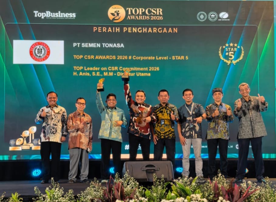IMG-20260525-WA0029 PT Semen Tonasa Raih Top CSR Award 2026, Kategori Corporate Star 5