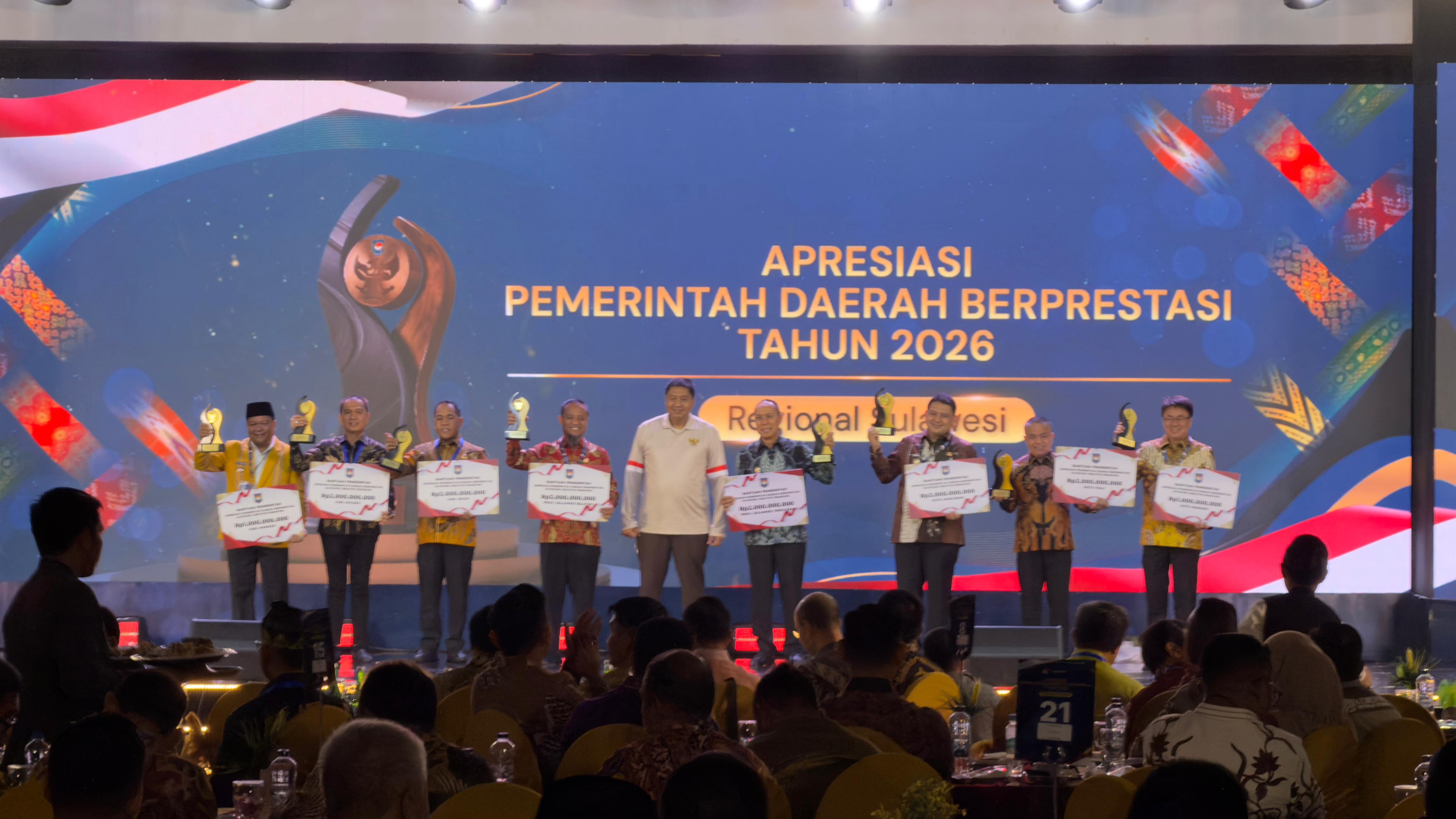 IMG-20260530-WA0002 Sulsel Raih Penghargaan Terbaik 1 Creative Financing Regional Sulawesi 2026