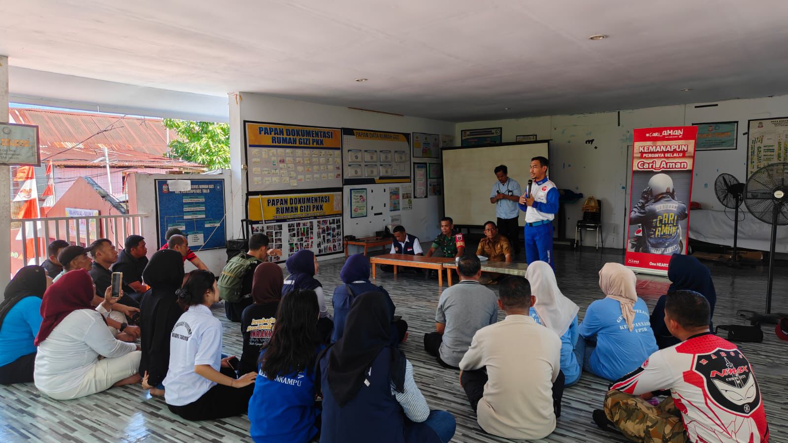 Dukung Kampung Pancasila, Asmo Sulsel Edukasi Safety Riding bagi Warga Kelurahan Pannampu