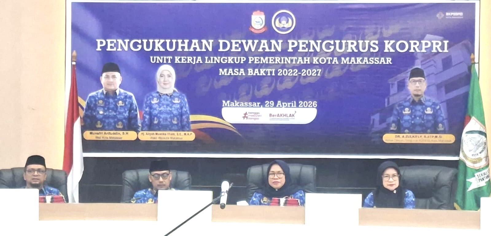 Pengurus KORPRI Lingkup Pemkot Makassar Resmi Dikukuhkan