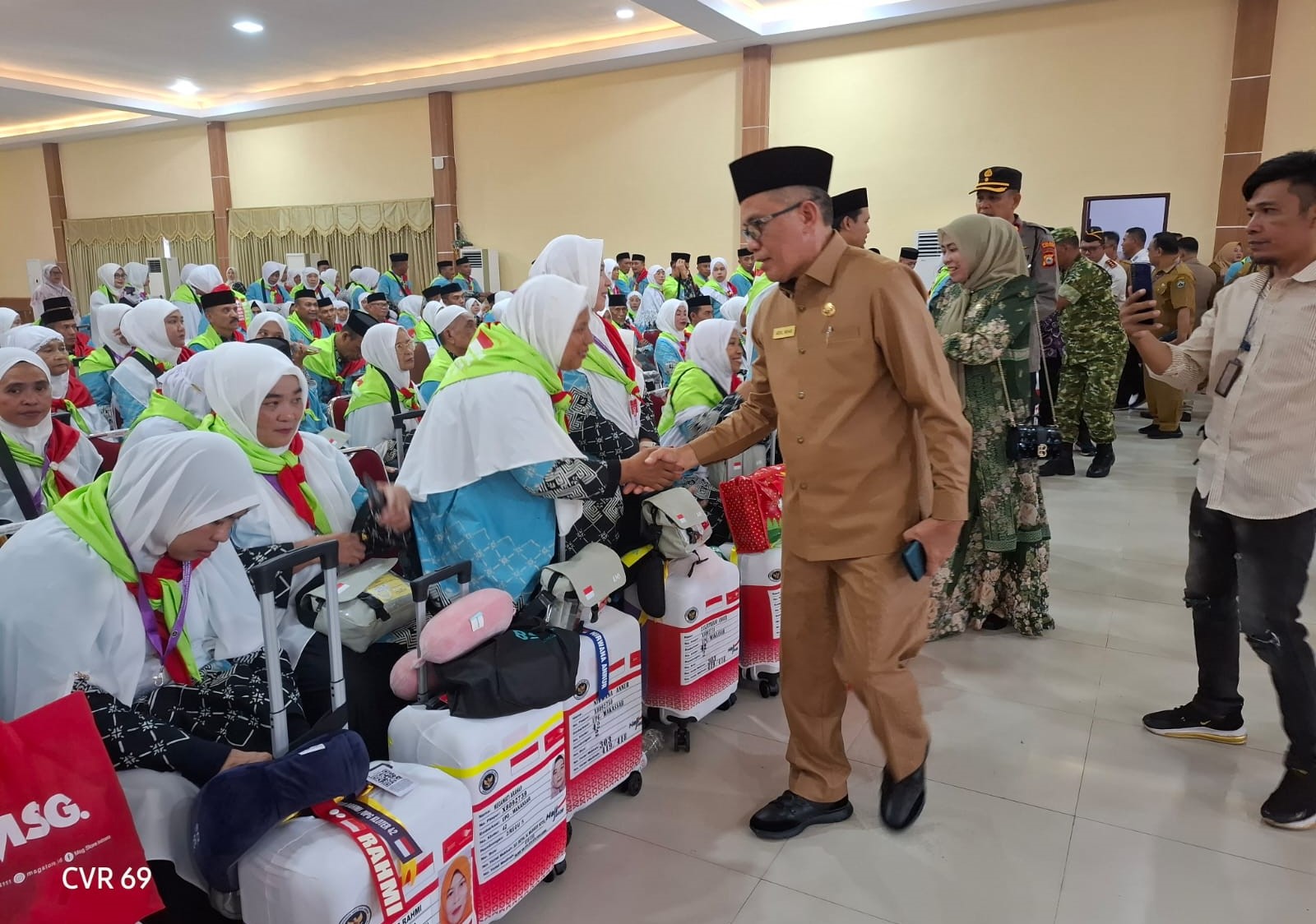 bantaeng haji Bantaeng Lepas Jamaah Calon Haji Kloter 42
