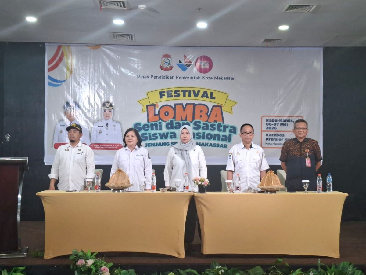 Disdik Makassar Gelar Lomba FL3SN di Karebosi Kondotel