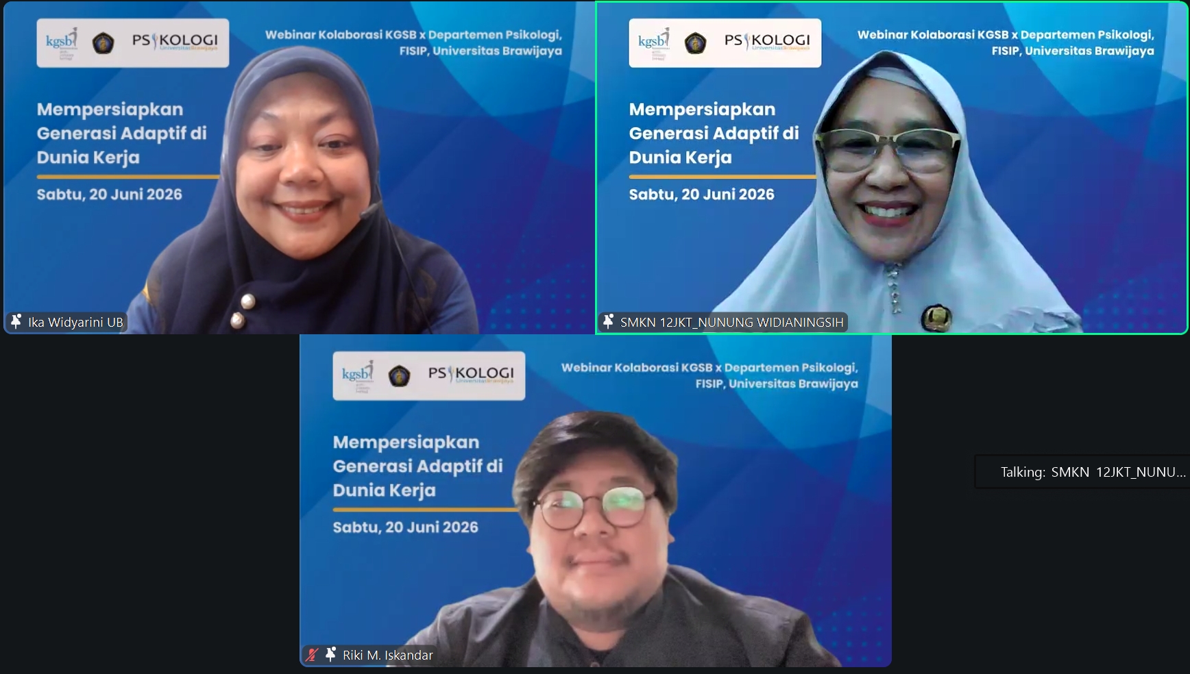 KGSB dan Psikologi UB Dorong Pendidikan Berbasis Soft Skills untuk Generasi Adaptif