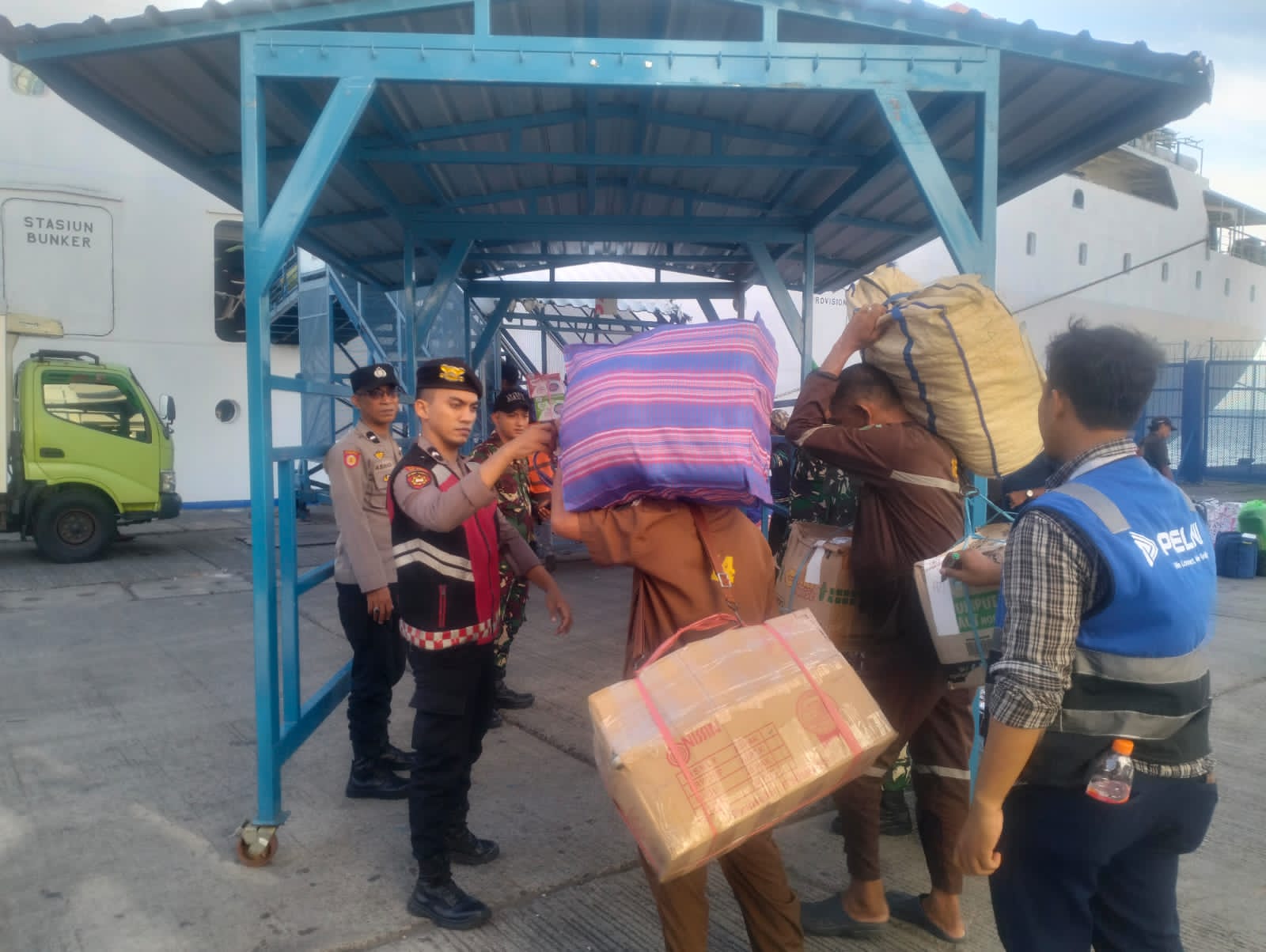Polsek Soeta Jaga Pelabuhan Tetap Aman dari Narkoba, Sajam dan Penyelundupan Barang Ilegal