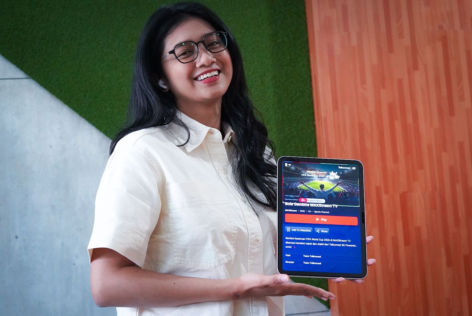 Nonton Piala Dunia 2026 Makin Mudah, Telkomsel Hadirkan Bola Gembira MAXStream TV