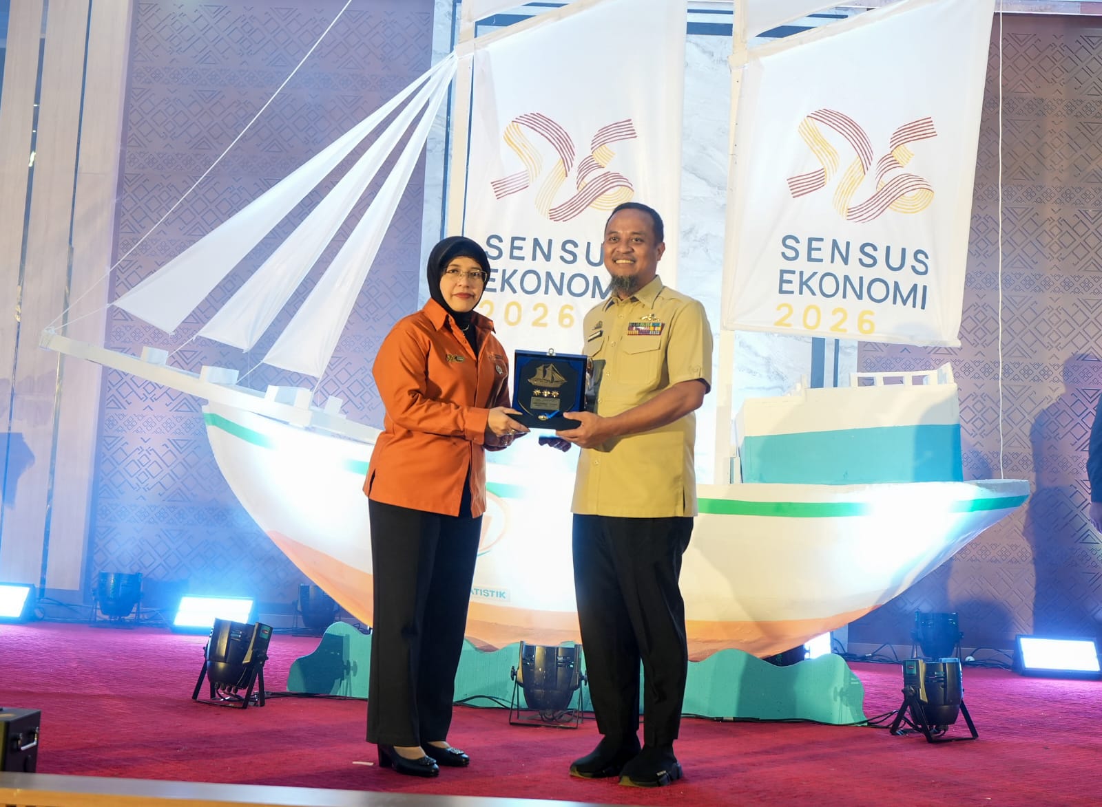 Sulsel Jadi Provinsi Pertama Pencanangan Sensus Ekonomi 2026