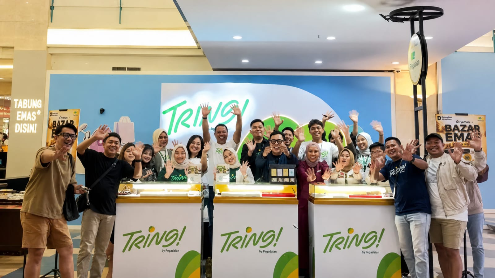 Tring It Up Serbu Mall Ratu Indah, Pegadaian Ajak Warga Makassar Mulai Investasi Emas dari Genggaman
