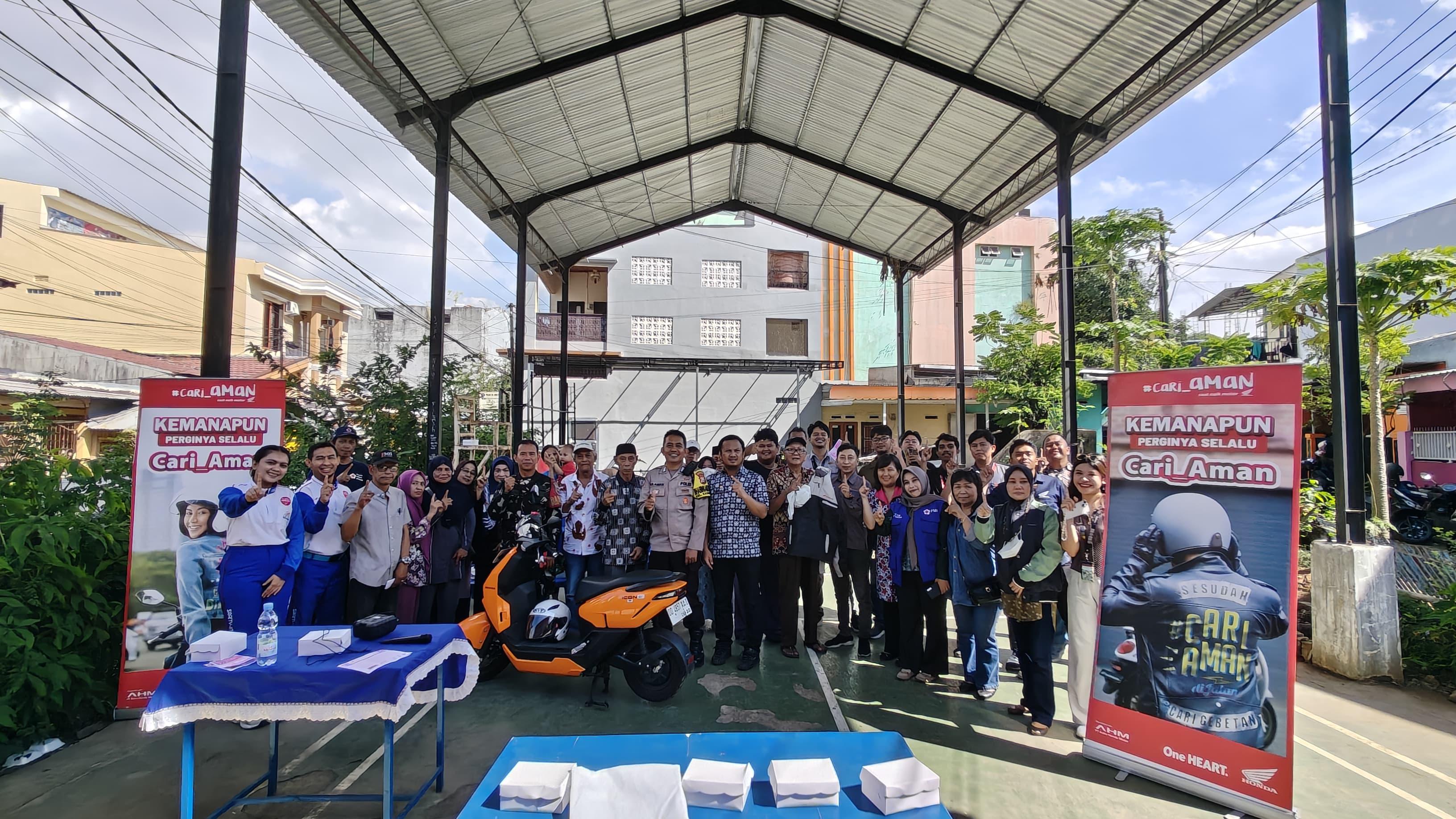 Asmo Sulsel Edukasi Safety Riding bagi Warga Kelurahan Kassi-Kassi
