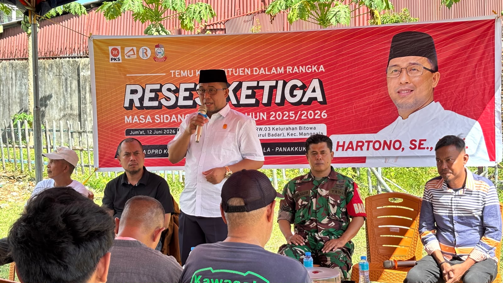 Reses Hartono di Bitowa, Lampu Lorong dan Aturan Kos-kosan Jadi Sorotan Warga