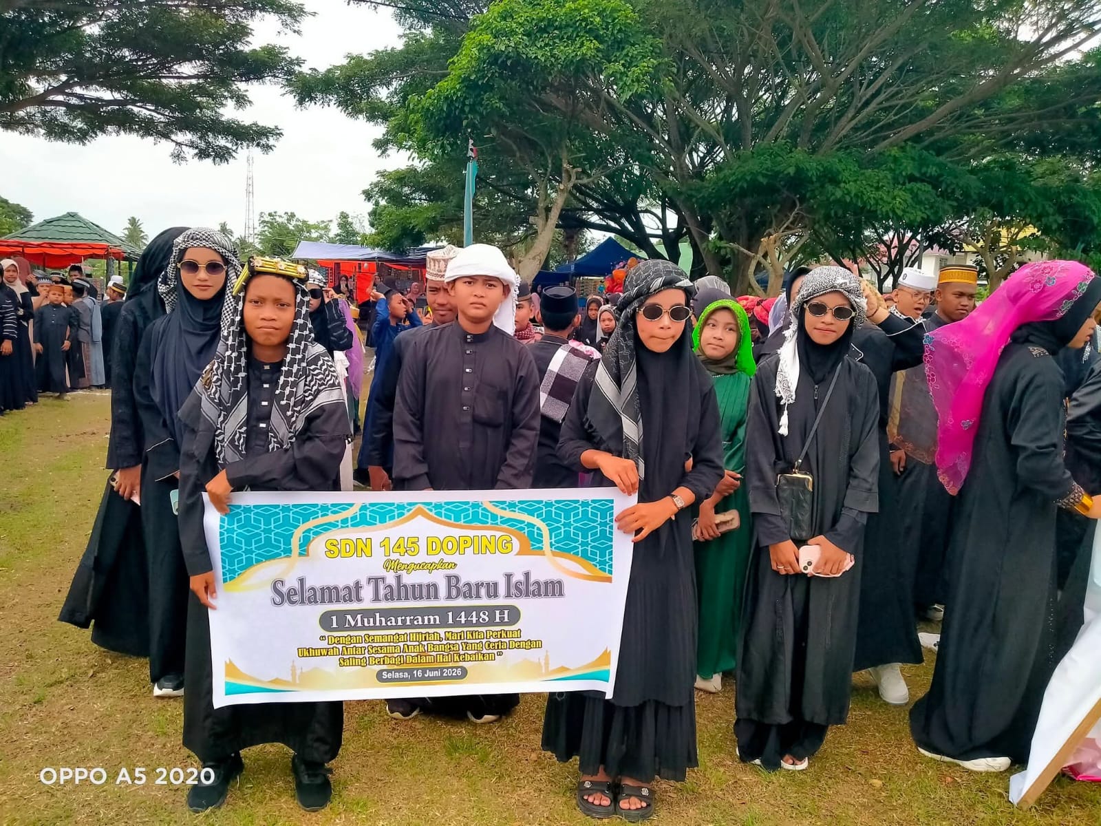 Pawai Hijratur Rasul 1 Muharram 1448 H Meriahkan Festival Muharram di Ponpes Daarul Mu’minin As’adiyah Doping