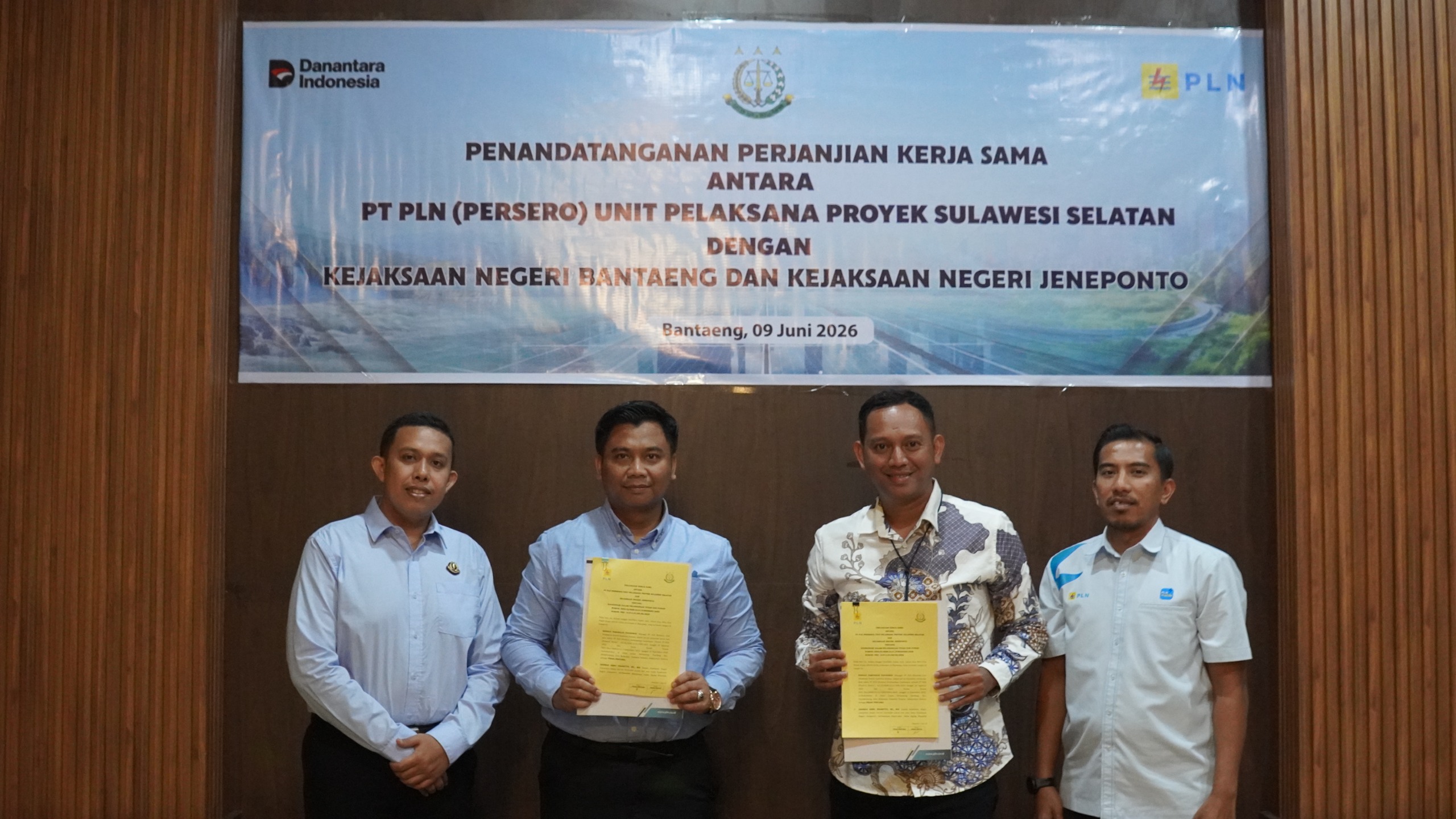 PLN UIP Sulawesi Gandeng Kejari Jeneponto Kawal Pembangunan SUTT 150 kV Punagaya–Bantaeng