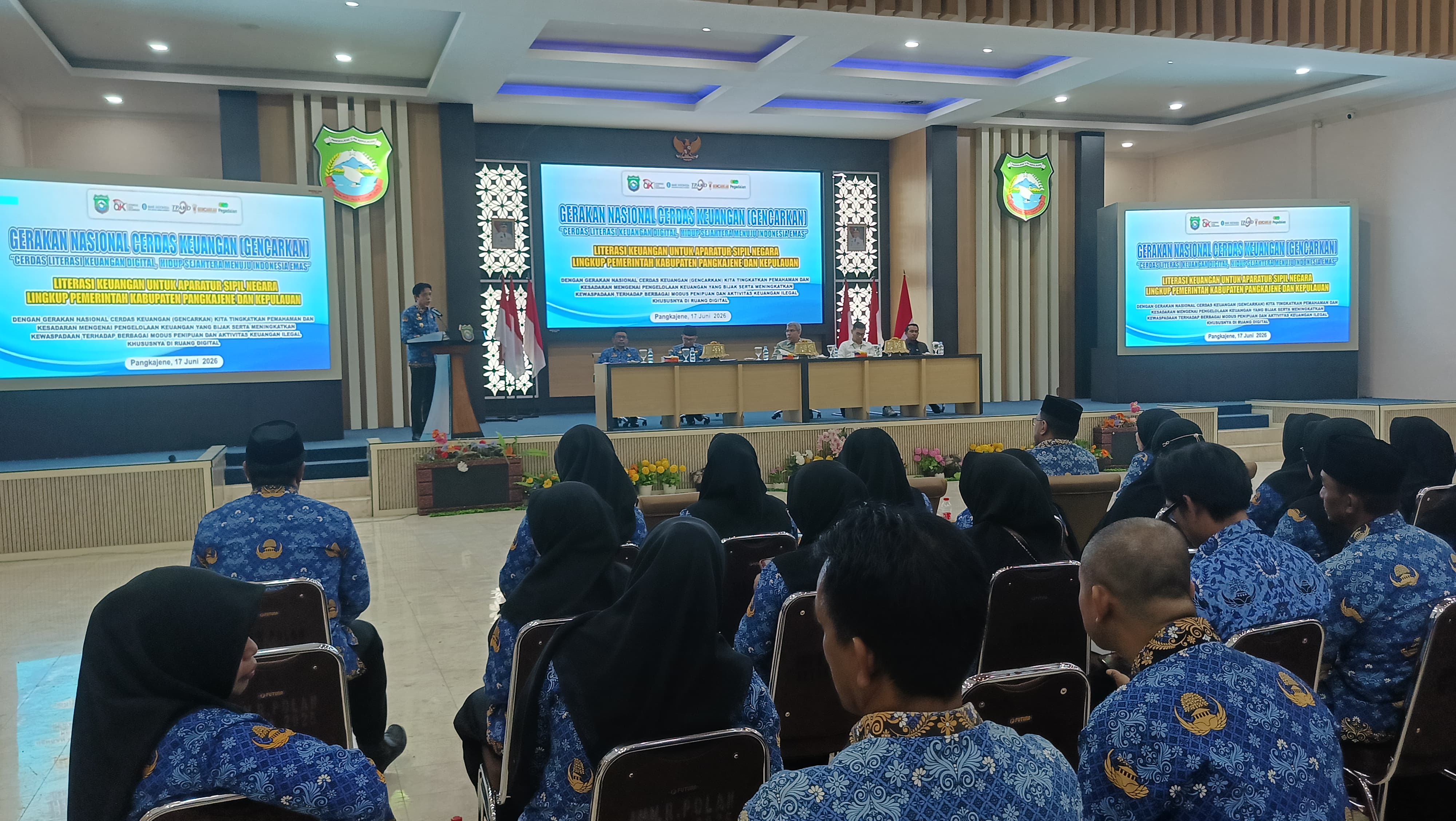 ASN Pangkep Dibekali Literasi Keuangan, Waspadai Penipuan dan Investasi Ilegal