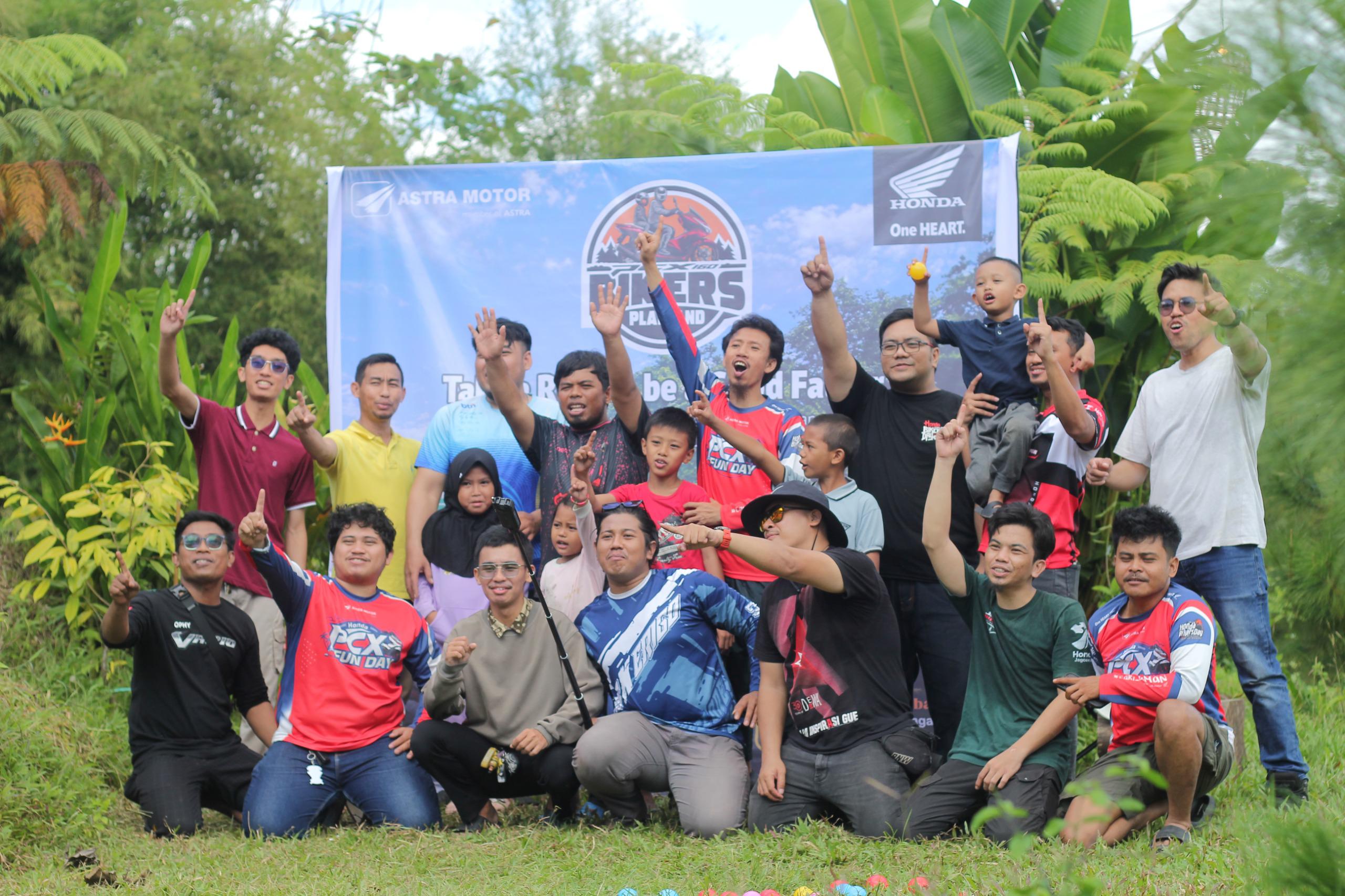 Asmo Sulsel Gelar PCX160 Bikers Playland, Hadirkan Momen Hangat Kebersamaan Bapak dan Anak Lewat Riding dan Camping