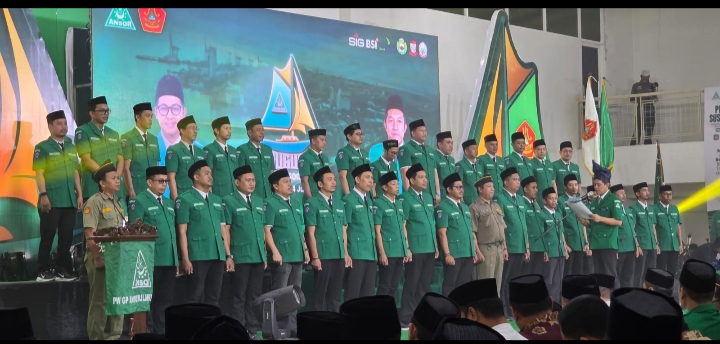 Addin Jauharuddin Lantik PW GP Ansor Sulsel, Tekankan Kader Kompeten, Kreatif, dan Siap Wujudkan Ketahanan Pangan
