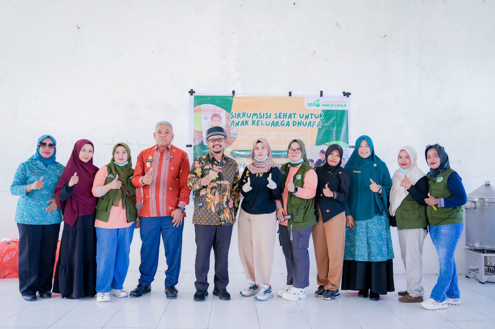 Konsisten Hadirkan Akses Kesehatan, LAZ Hadji Kalla Sunat 188 Anak Duafa di Buton Tengah