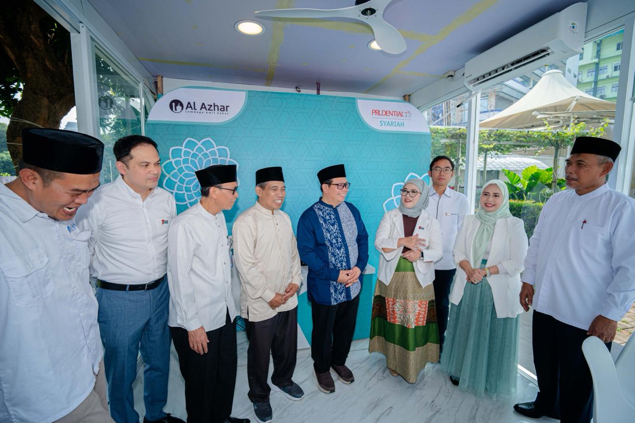 Prudential Syariah dan LAZ Al-Azhar turut meresmikan Satu Social Space