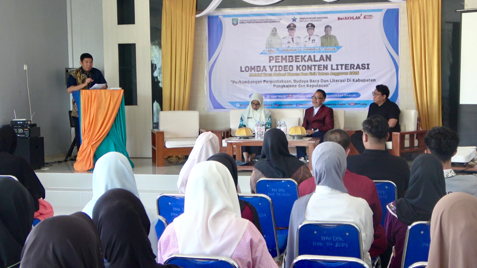 Lewat Lomba Video, Dinas Perpustakaan Pangkep Dorong Kreativitas Konten Literasi